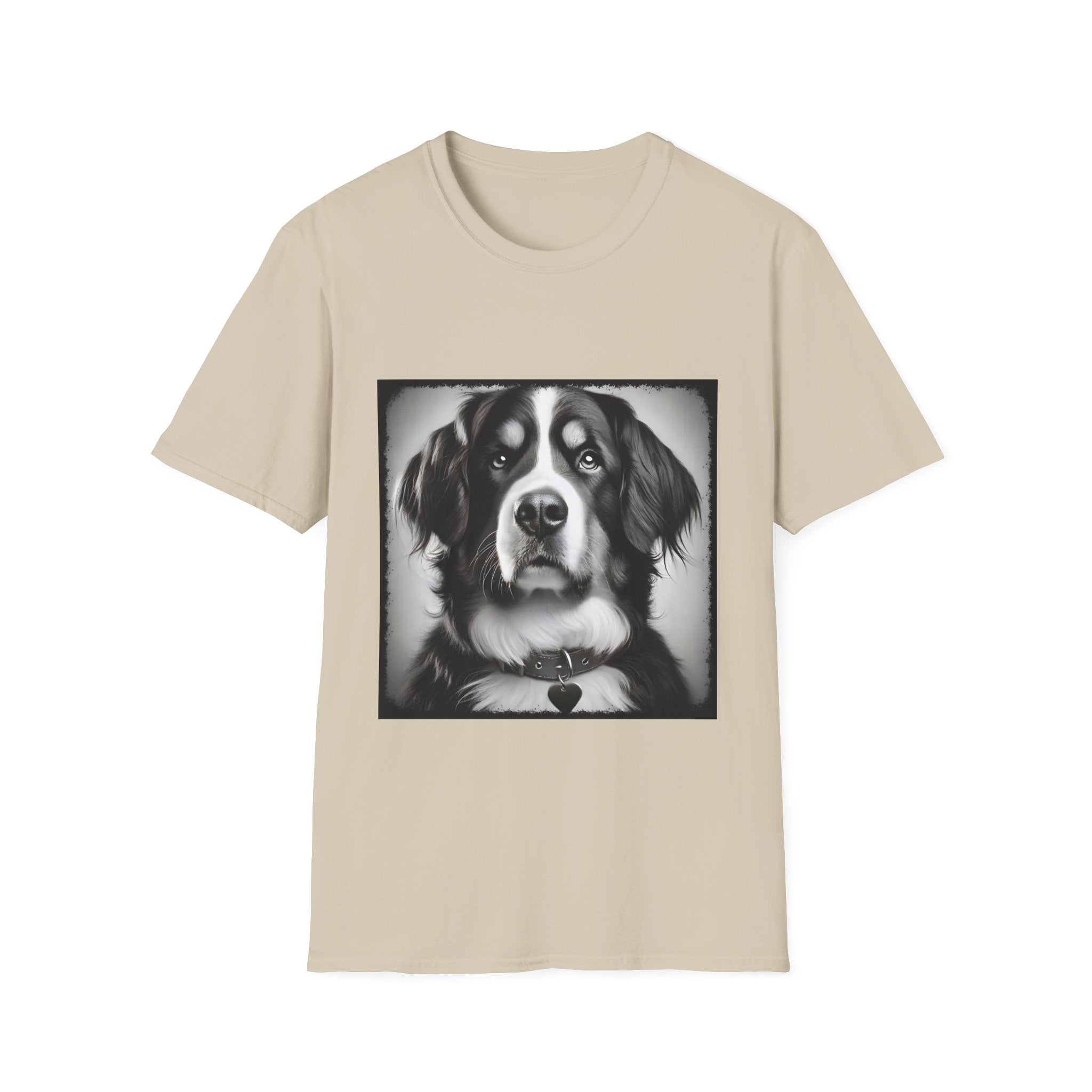 Bernese Mountain Dog Sweet Heart | Unisex Dog T-Shirt