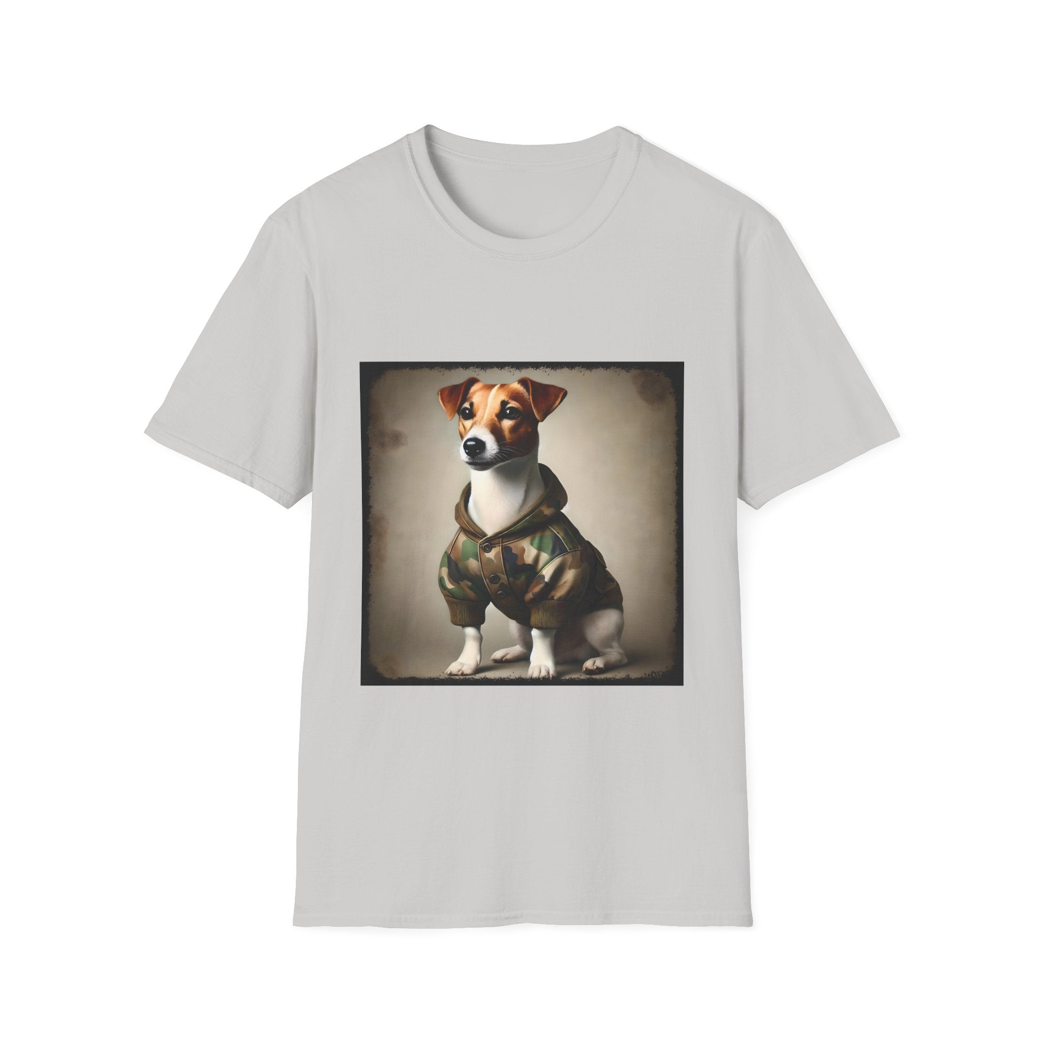 Jack Russell Terrier Camo Cutie | Unisex Dog T-Shirt
