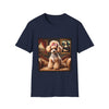 Poodle Diamond Bow Princess | Unisex Dog T-Shirt