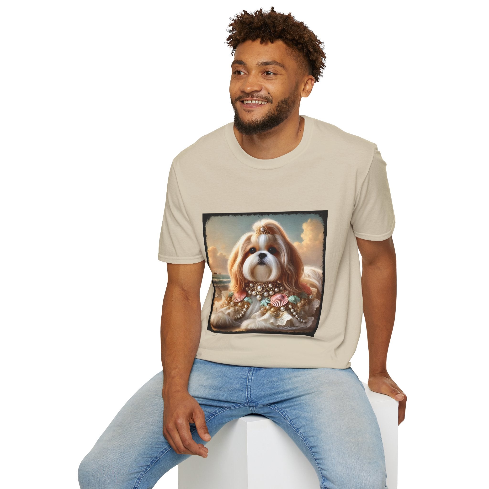 Shih Tzu Beach Babe | Unisex Dog T-Shirt