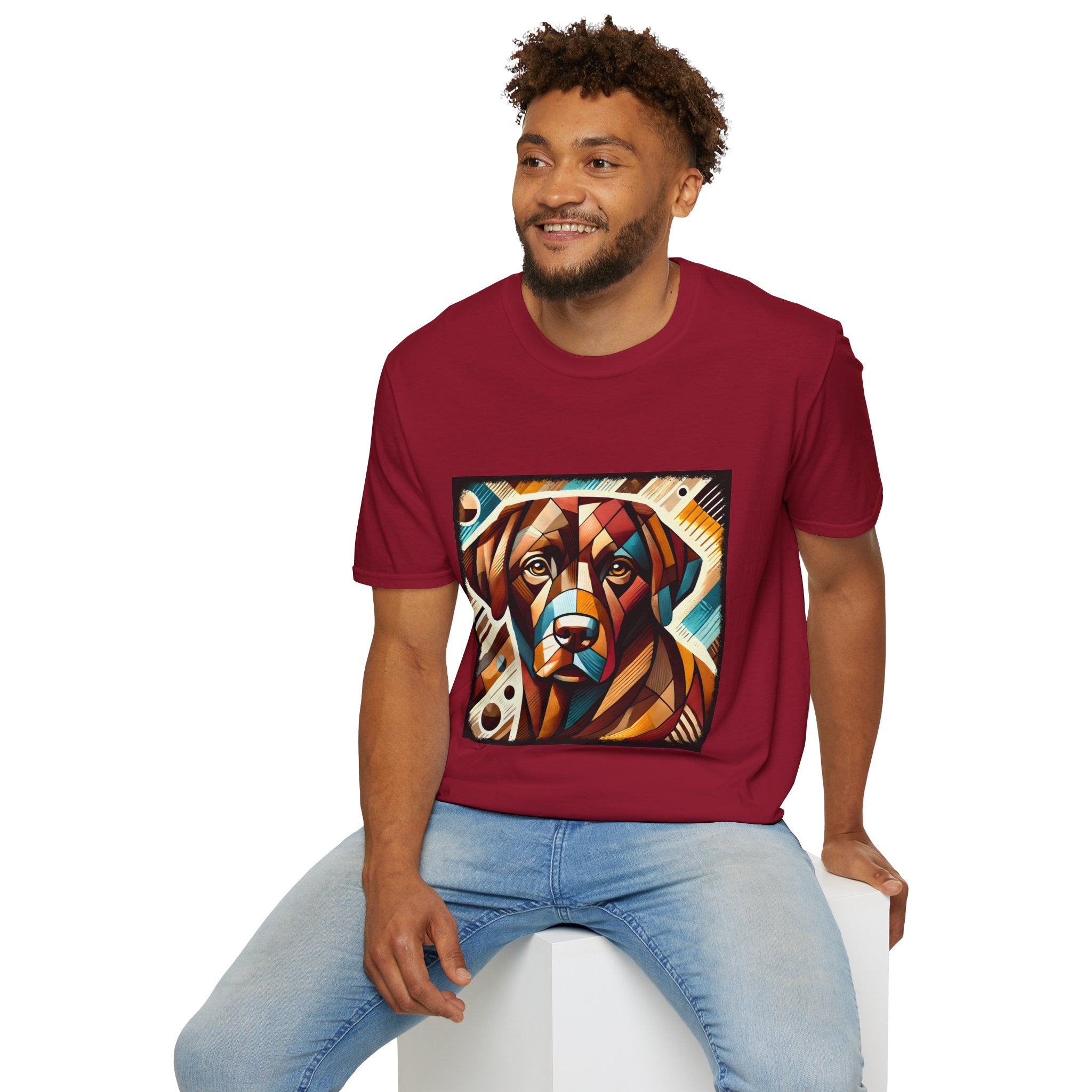 Labrador Retriever Bold Geometric | Unisex Dog T-Shirt