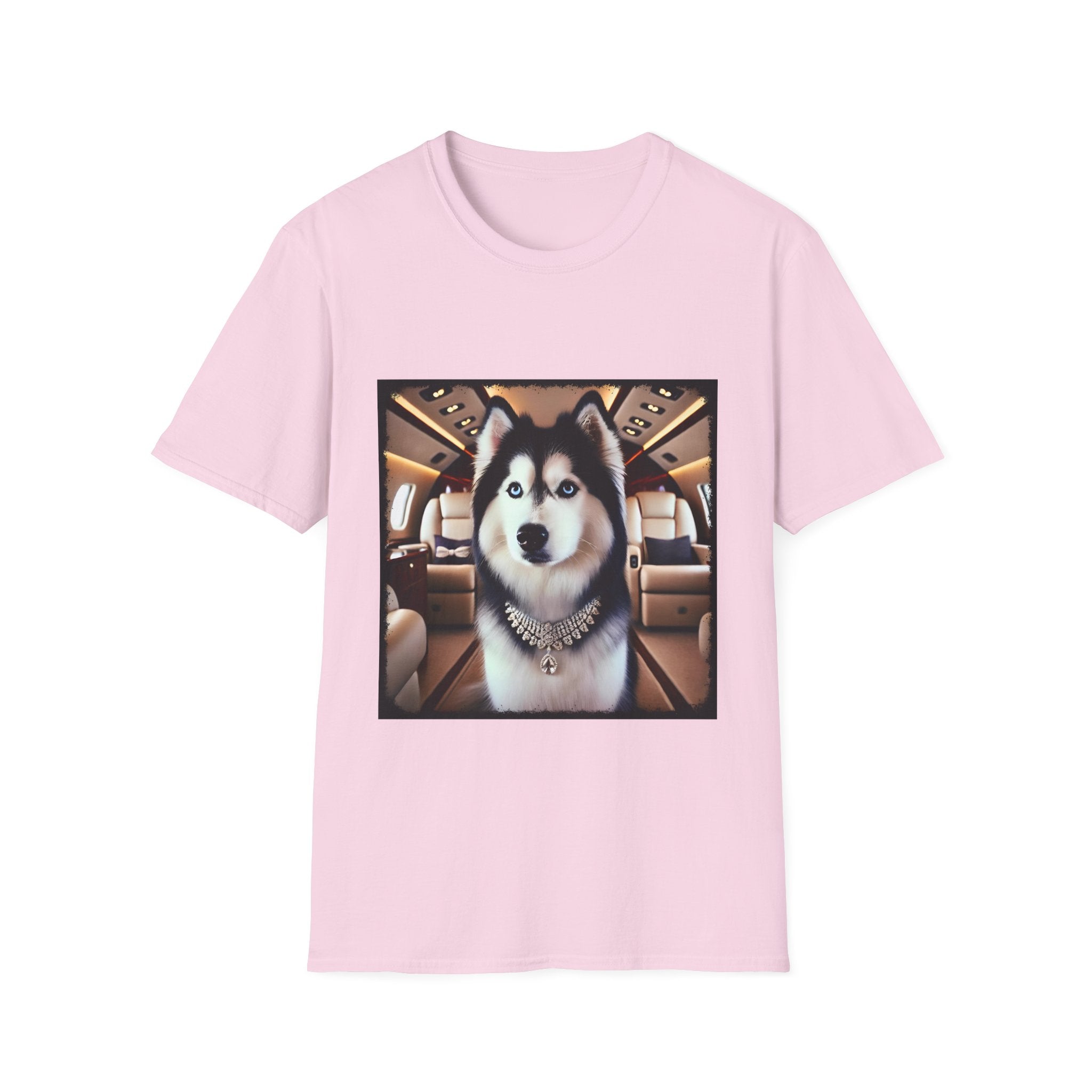 Siberian Husky Frequent Flier | Unisex Dog T-Shirt