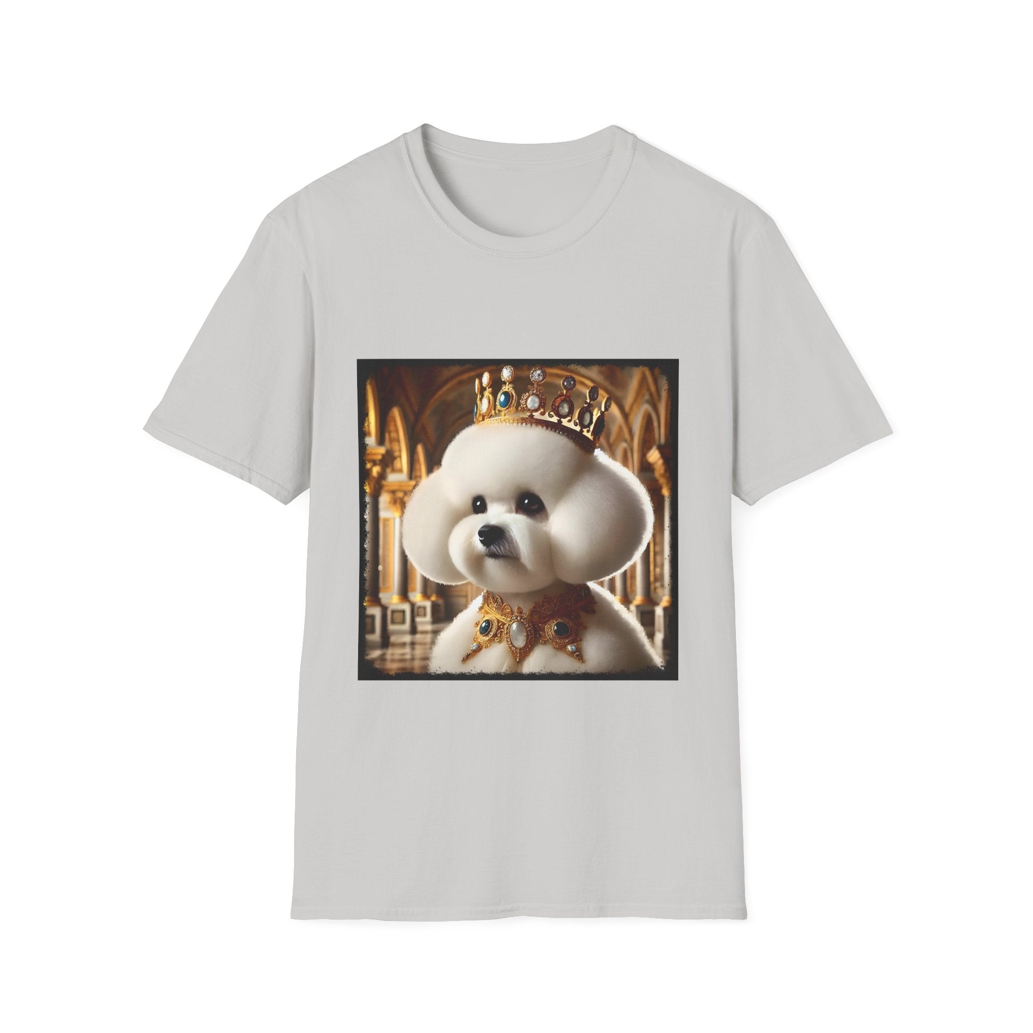 Bichon Frise Mighty Monarch | Unisex Dog T-Shirt