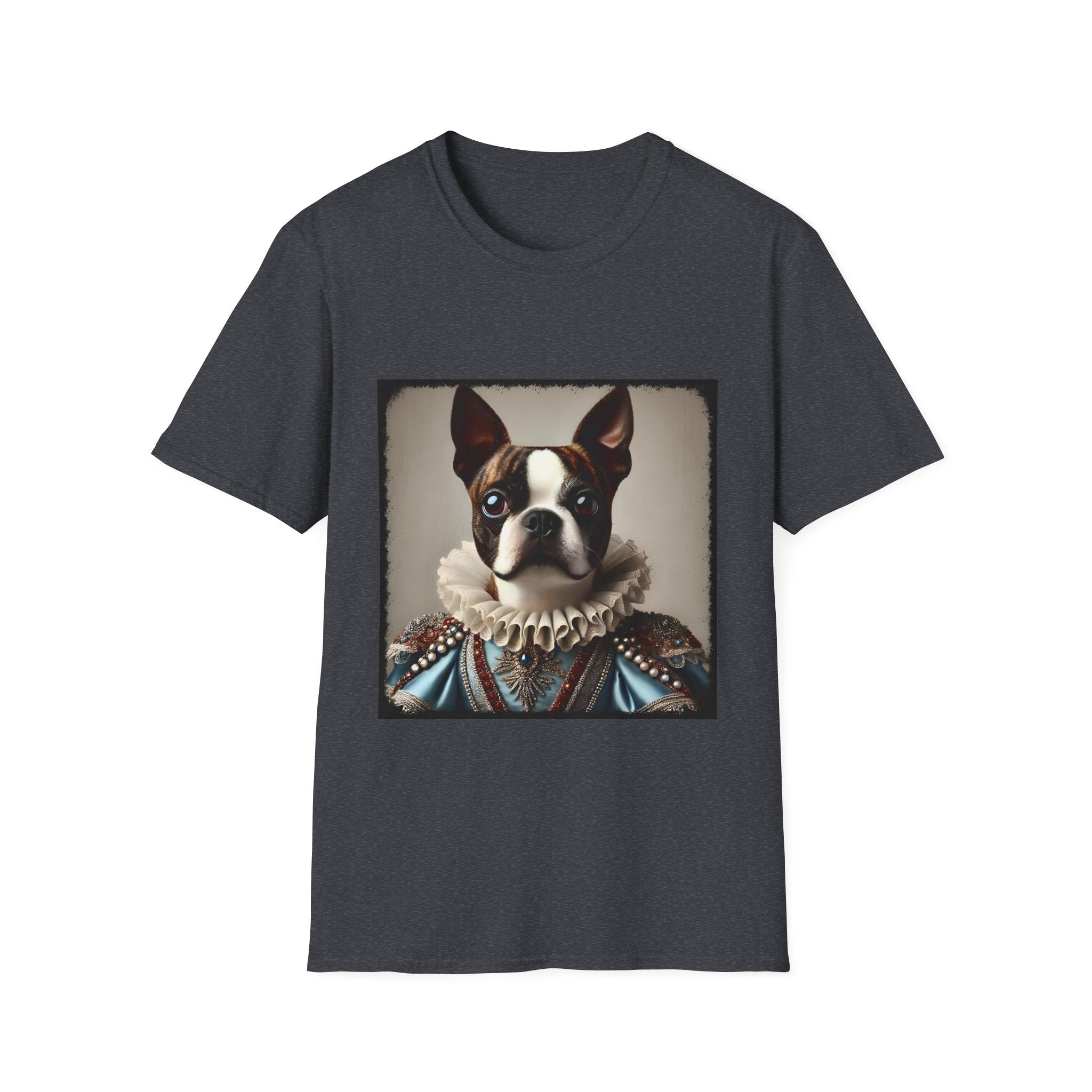 Boston Terrier Bougie Brindle | Unisex Dog T-Shirt