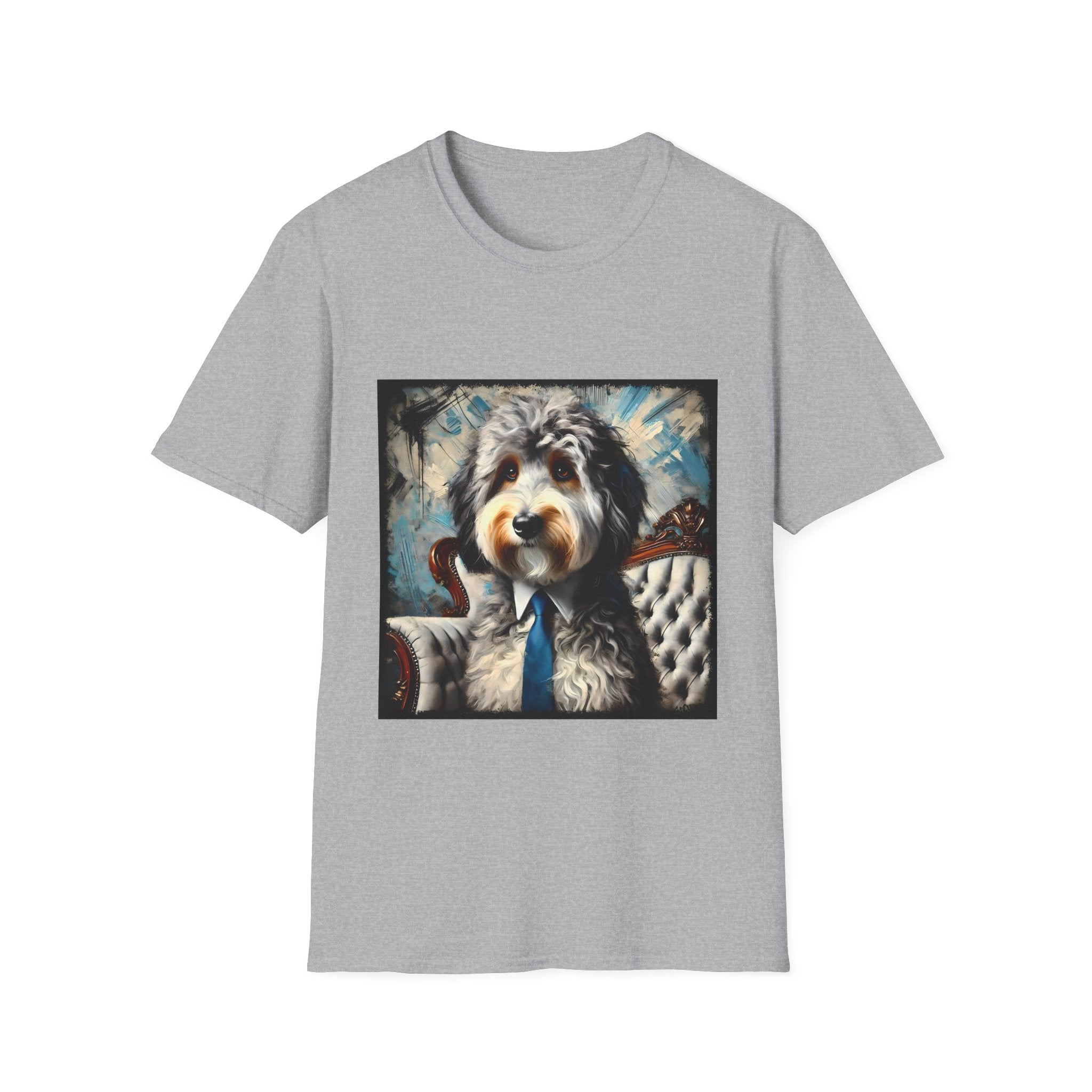 Aussiedoodle Silver Gent | Unisex Dog T-Shirt