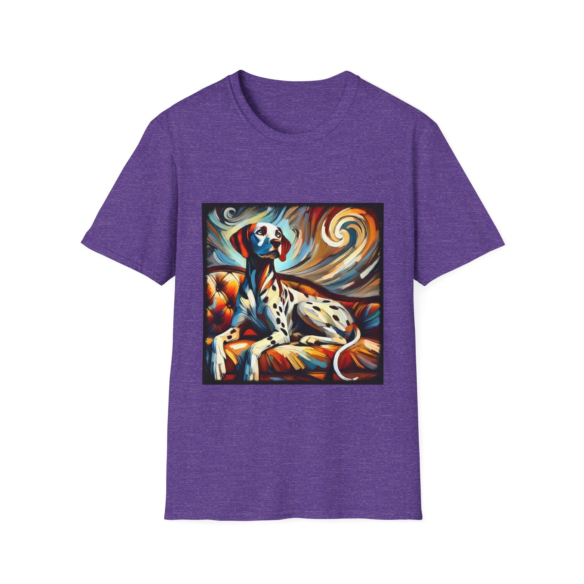 Dalmatian Warm Swirl | Unisex Dog T-Shirt