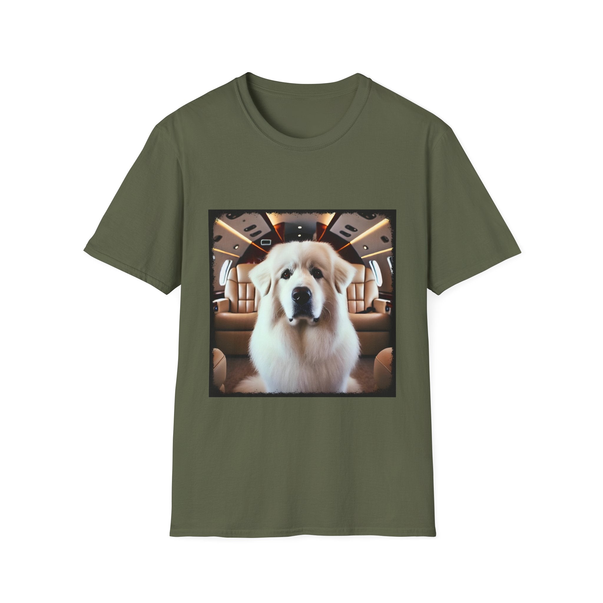 Stylish Great Pyrenees Owner Tee – Very Important Canine Artwork