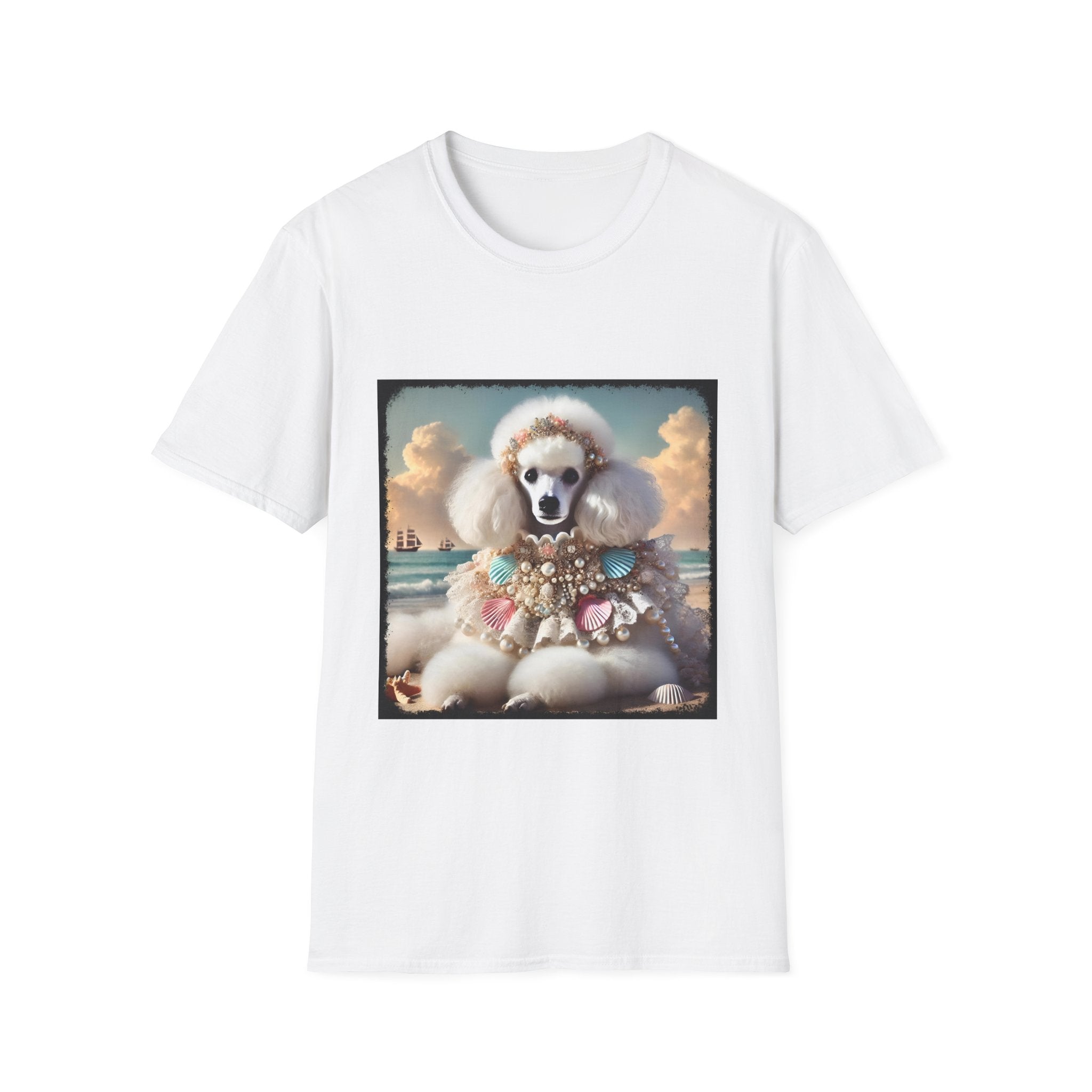 Poodle Coastal Cutie | Unisex Dog T-Shirt