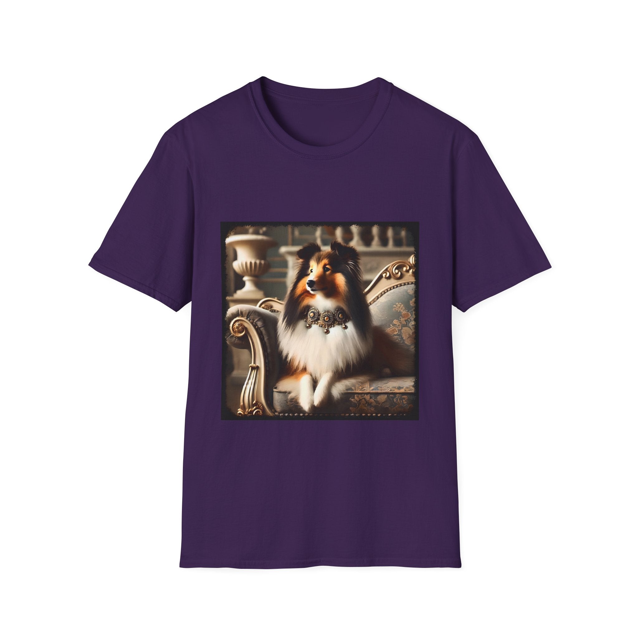 Shetland Sheepdog Luxurious Lady | Unisex Dog T-Shirt