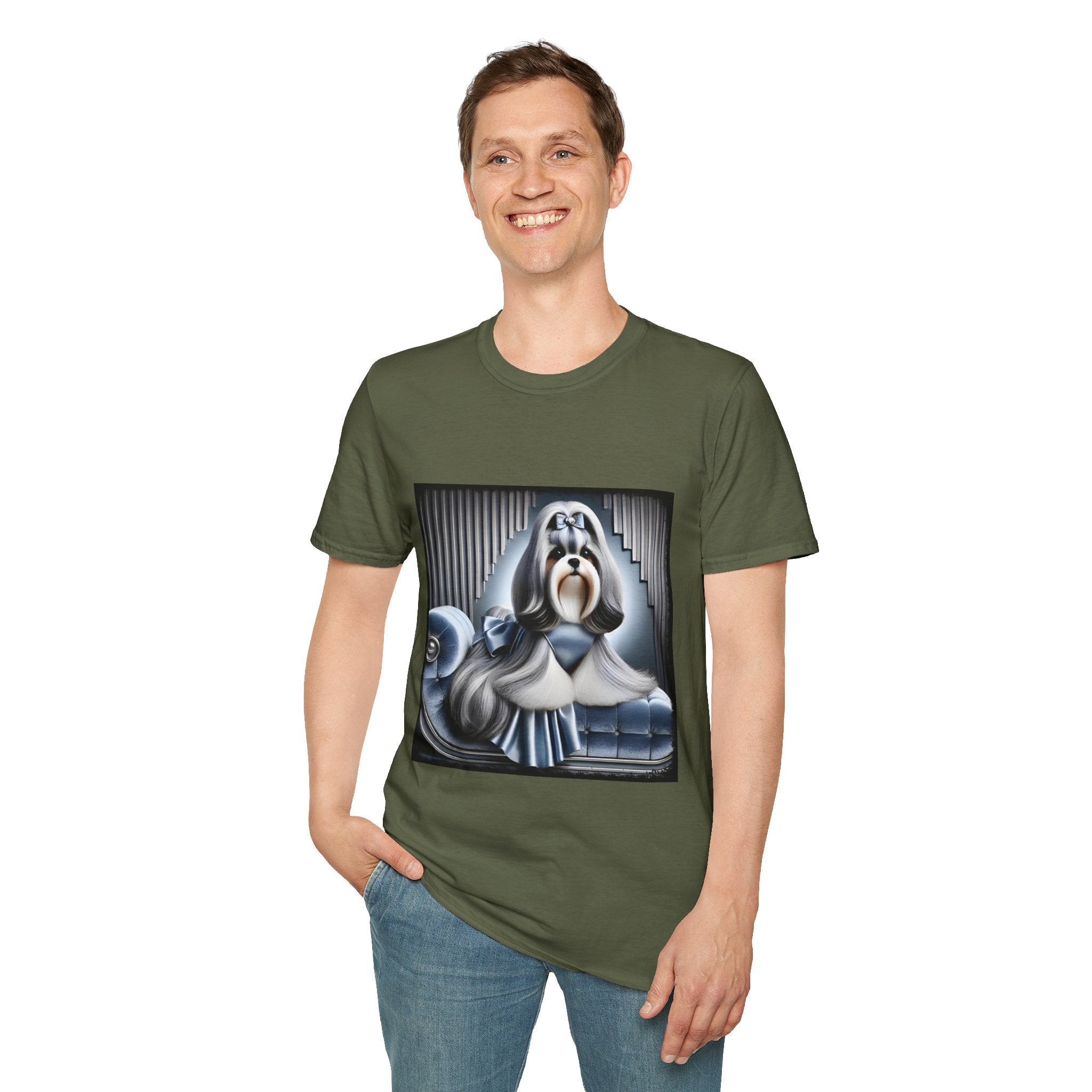 Shih Tzu Satin Dream  | Unisex Dog T-Shirt