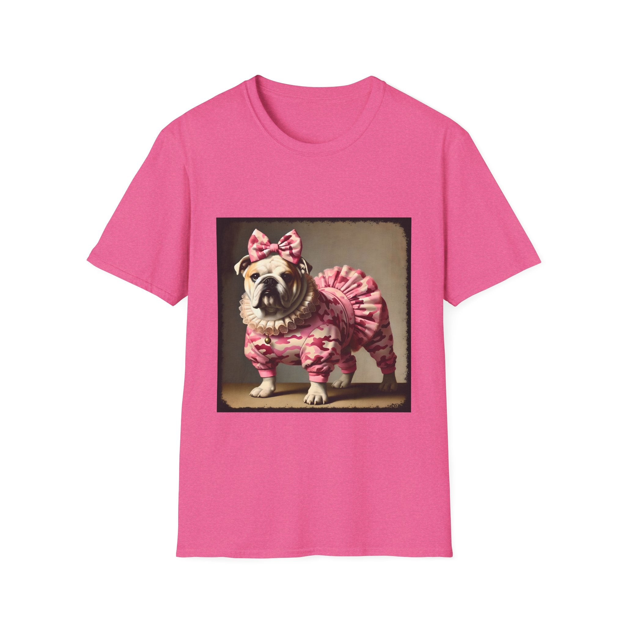 Bulldog Camo Cutie II | Unisex Dog T-Shirt