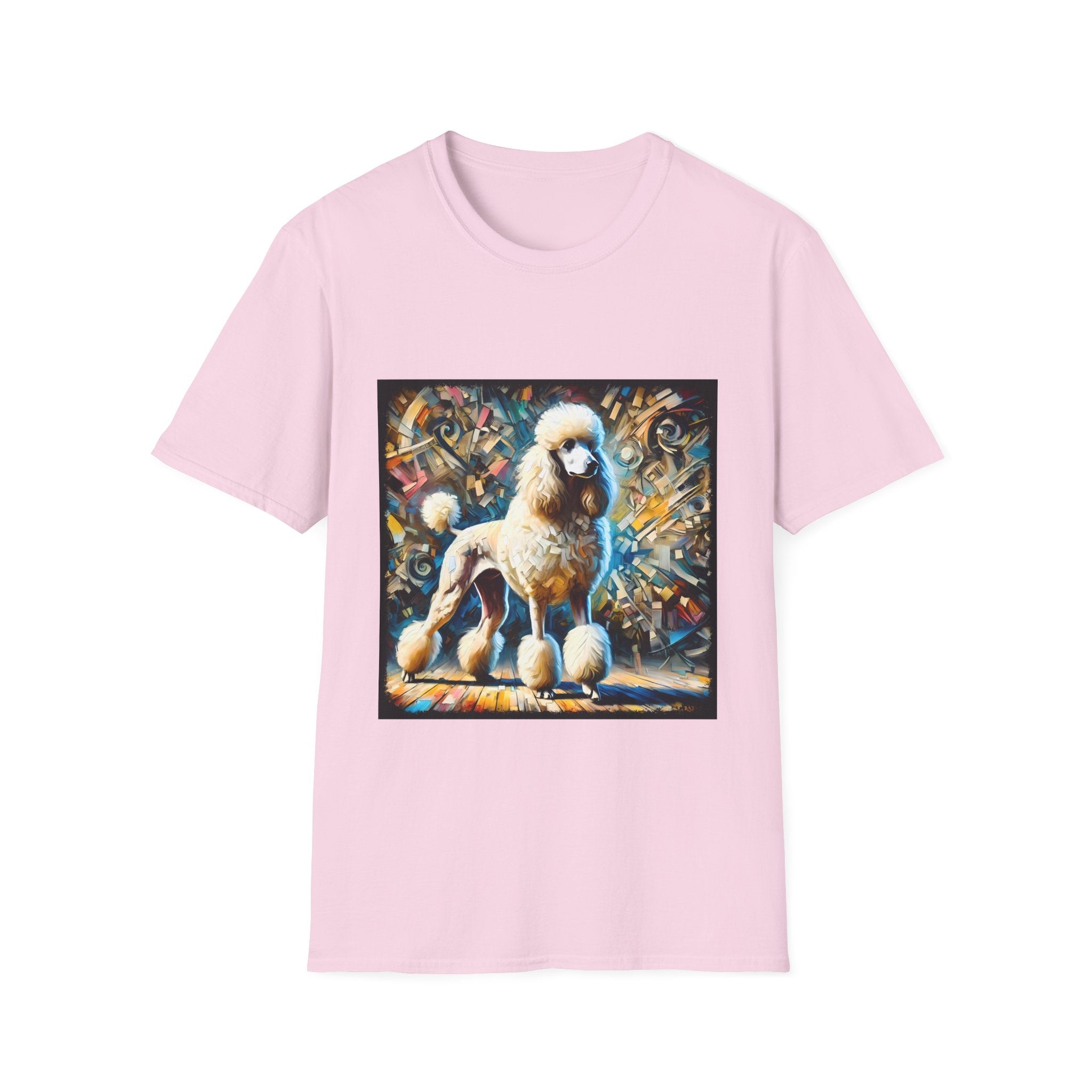 Poodle Pastel Pixel Classic | Unisex Dog T-Shirt
