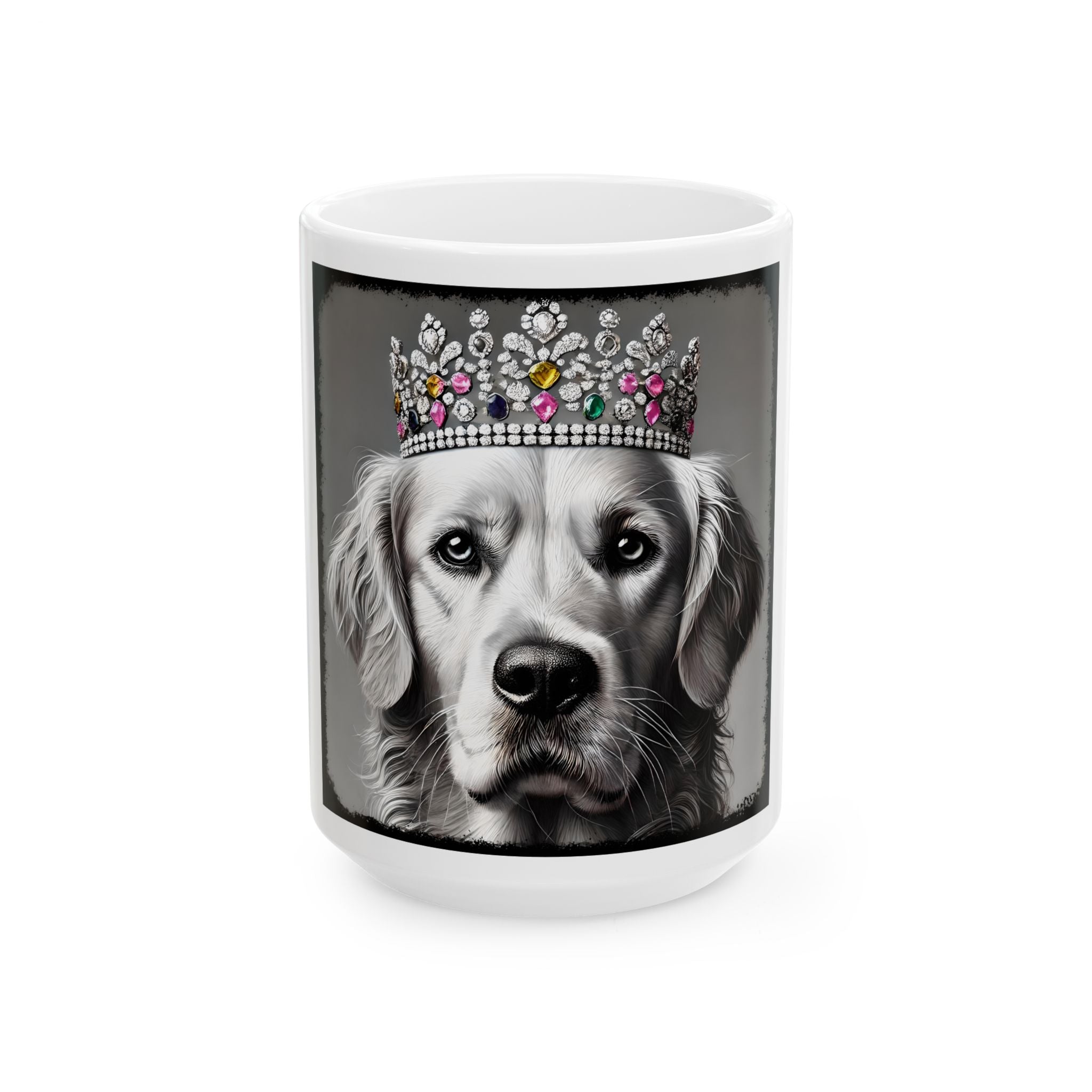 Golden Retriever Iconic Princess | Dog Themed Ceramic Mug