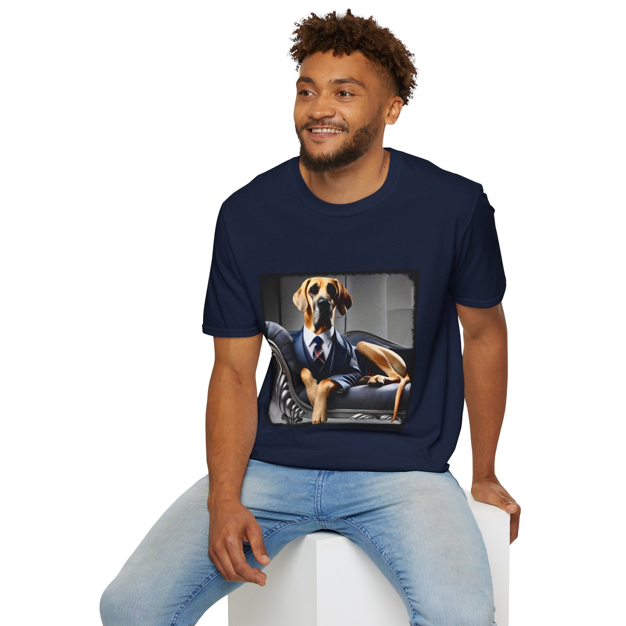 Great Dane Sharp Gent | Unisex Dog T-Shirt