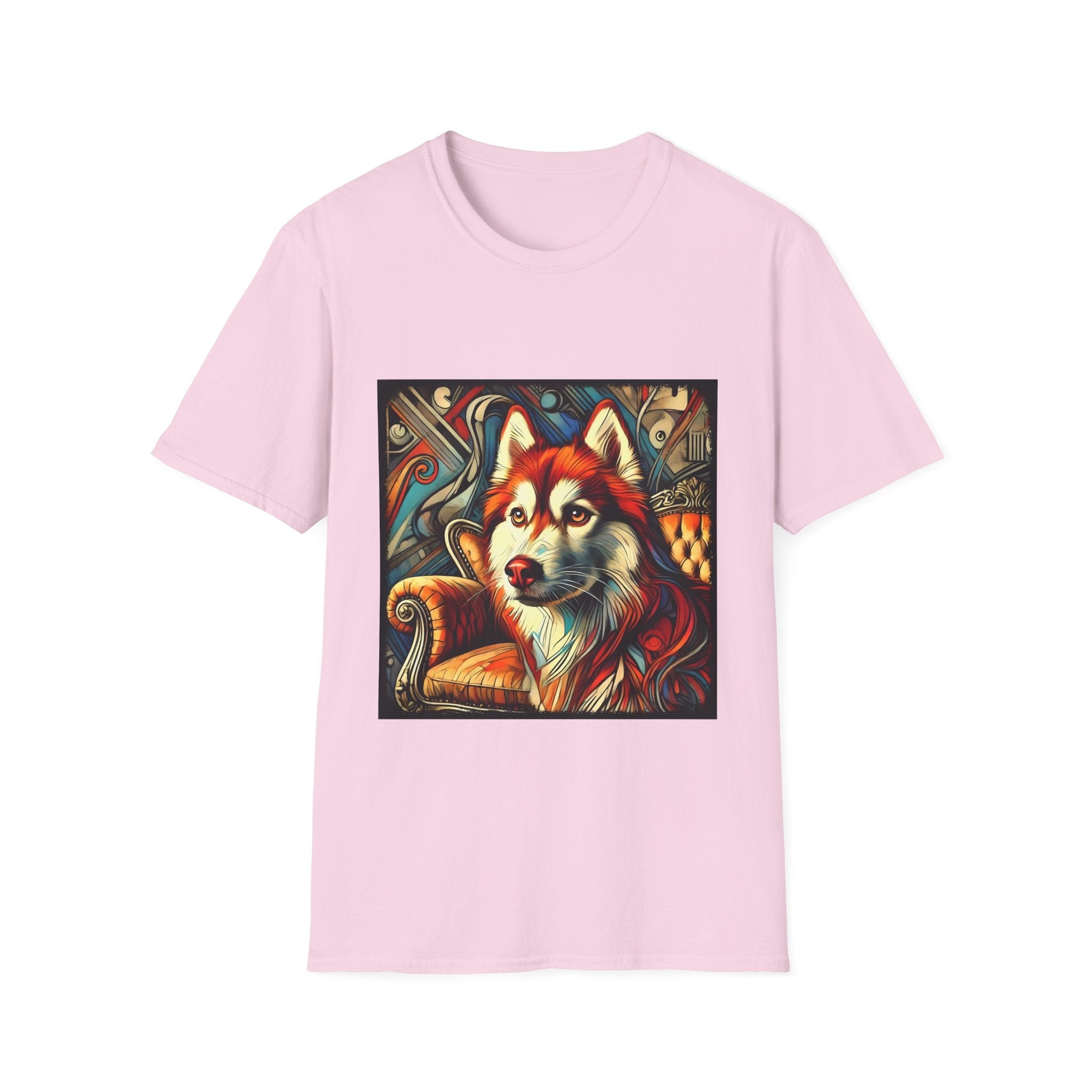 Siberian Husky Red Rebel | Unisex Dog T-Shirt