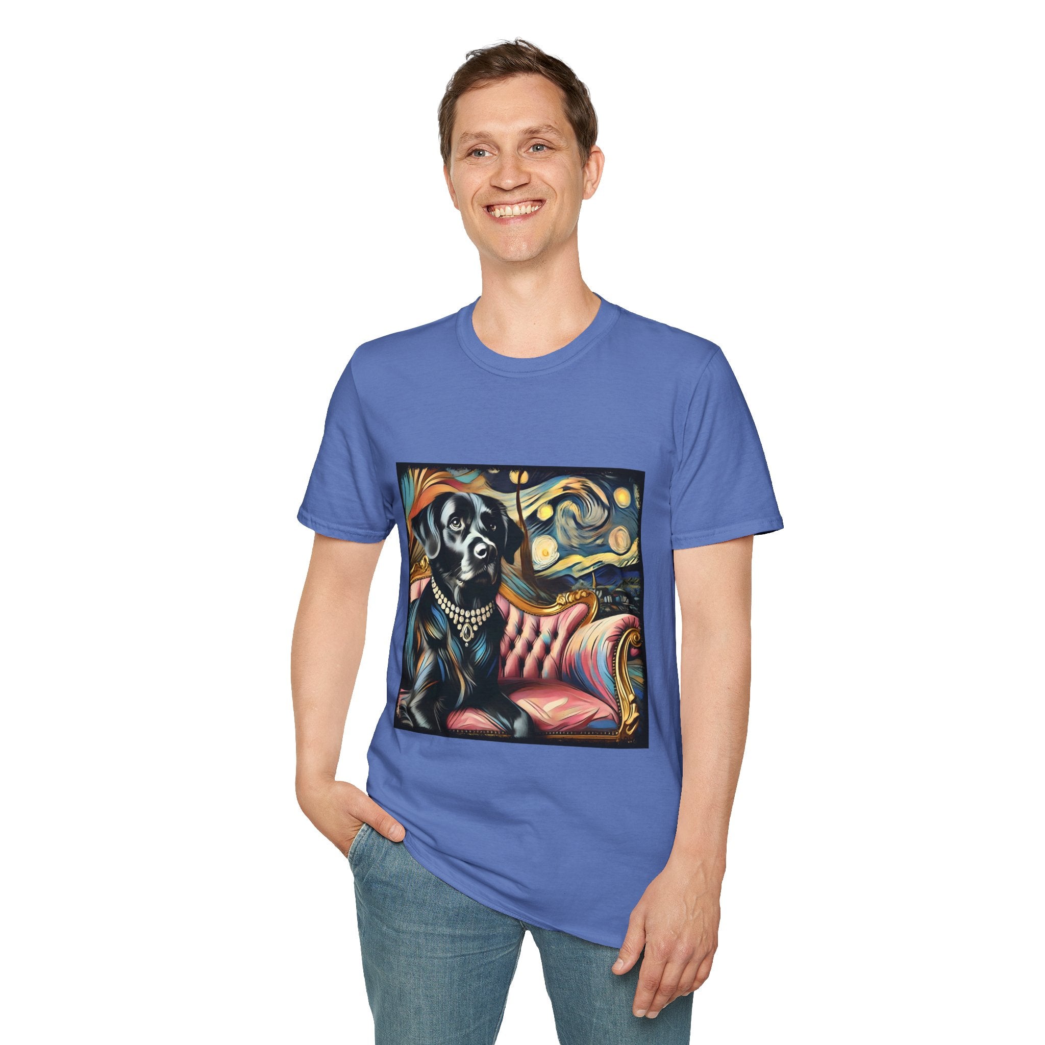 Labrador Retriever Starry Swirl | Unisex Dog T-Shirt