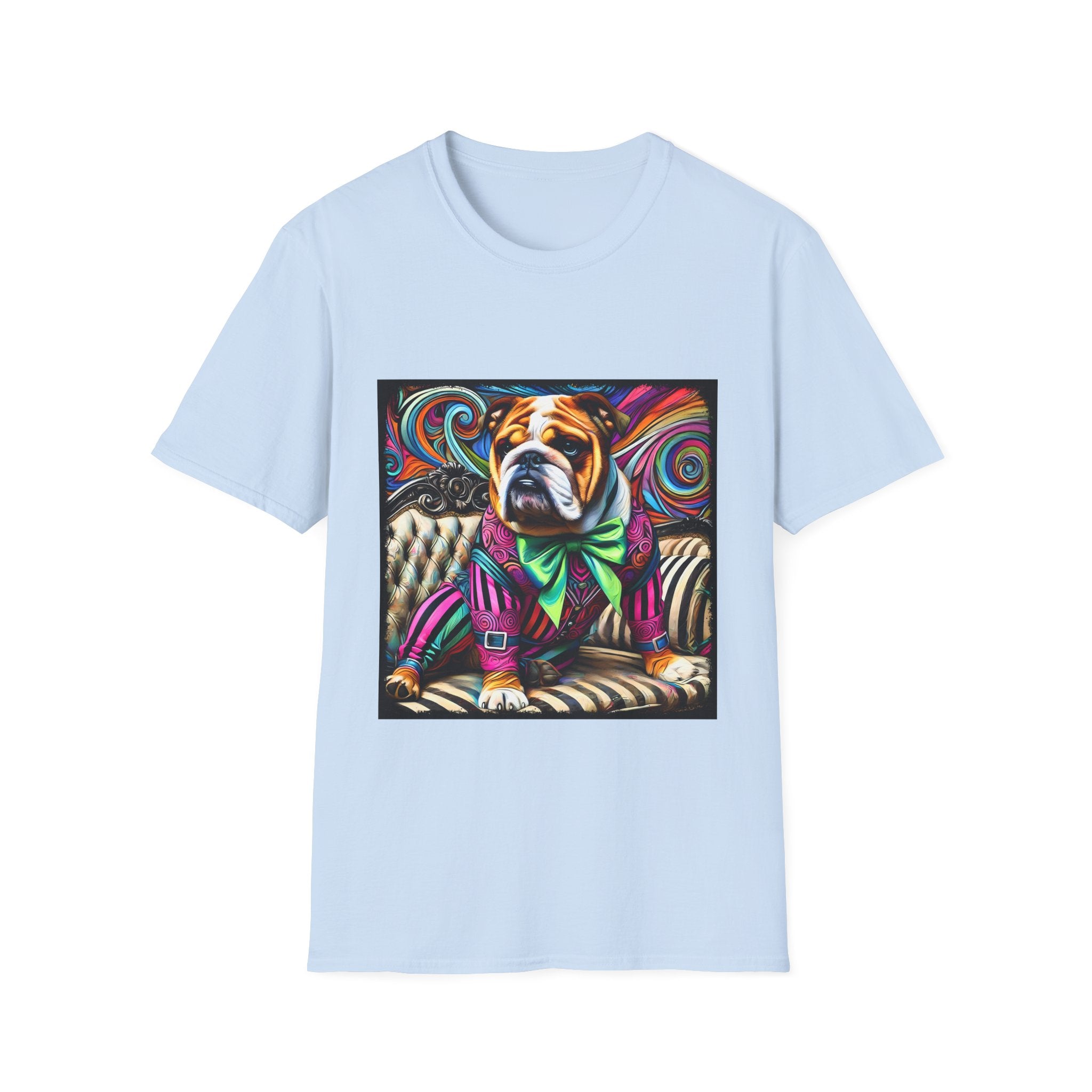 Bulldog Bold Rocker | Unisex Dog T-Shirt
