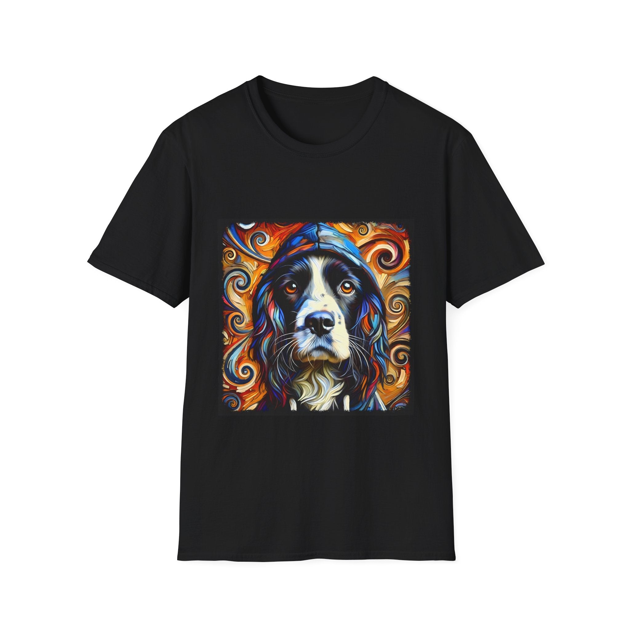 English Springer Spaniel Relaxed Swirl | Unisex Dog T-Shirt