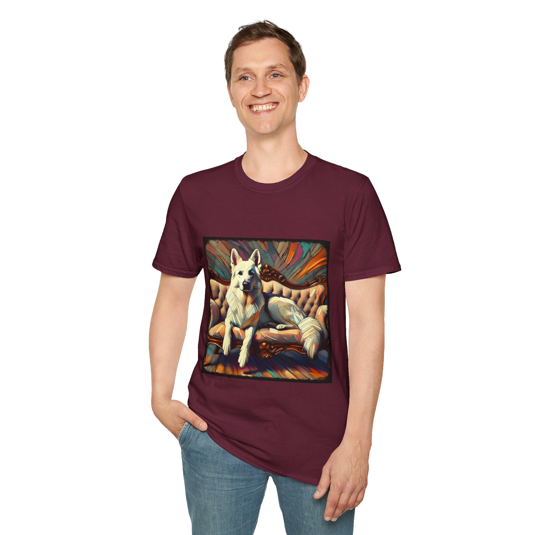 German Shepherd Radiant Classic | Unisex Dog T-Shirt