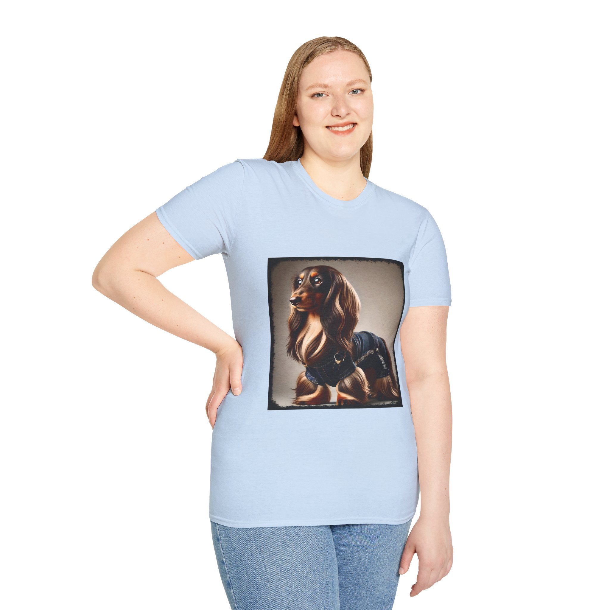 Dachshund Jean Queen | Unisex Dog T-Shirt