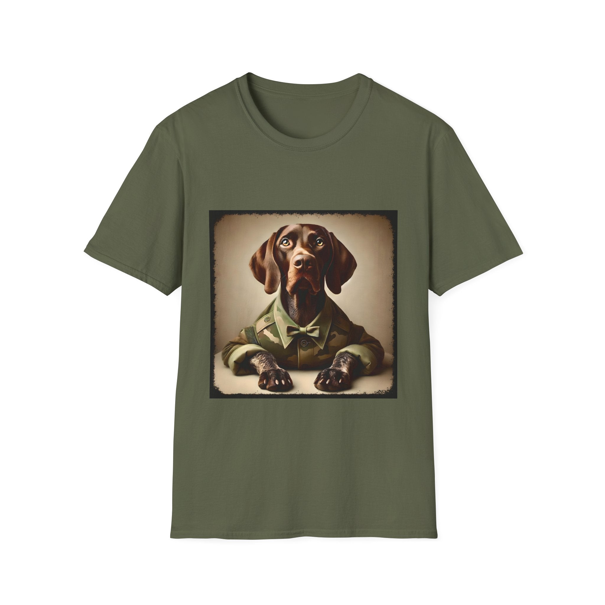 German Shorthaired Pointer Camo Slay | Unisex Dog T-Shirt