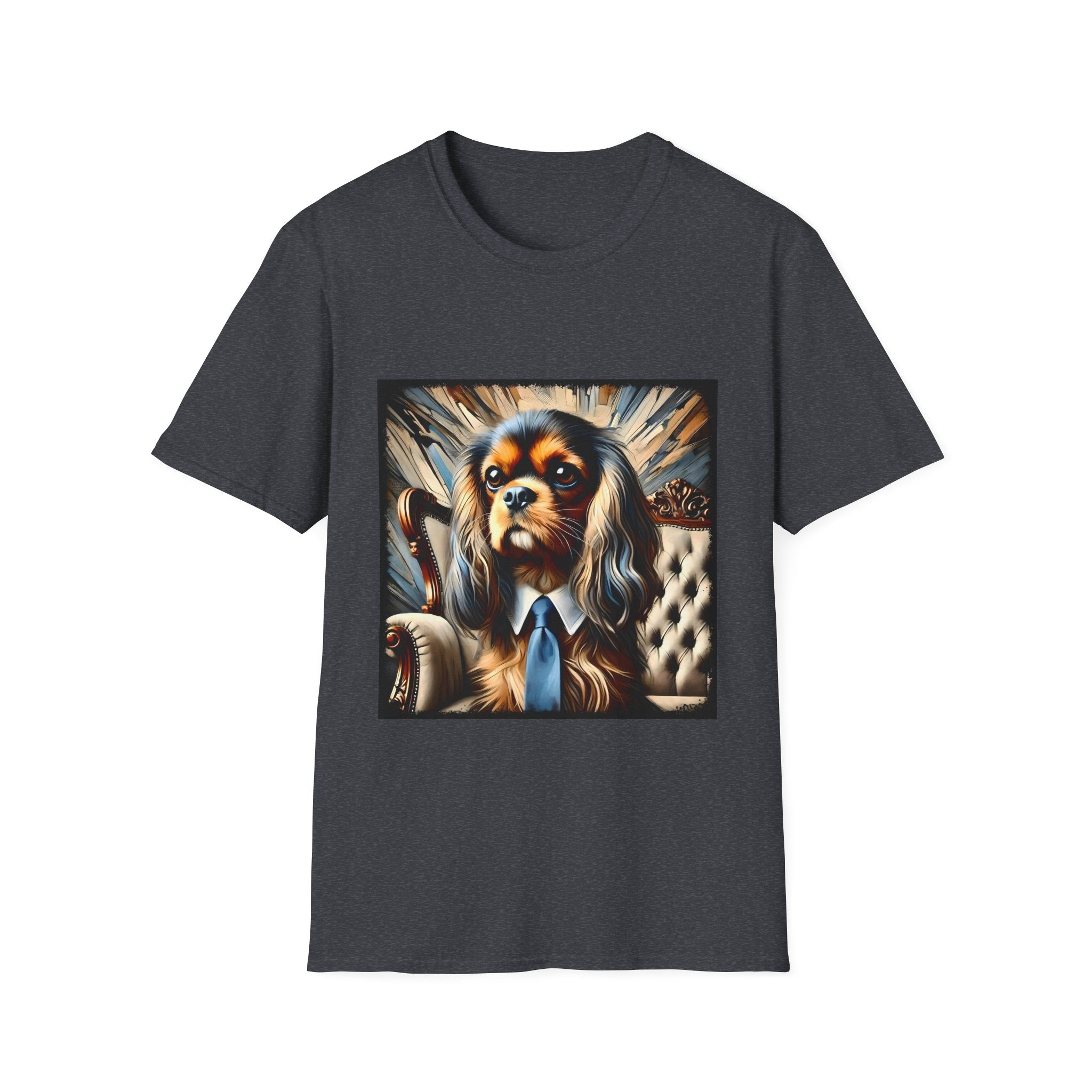 Cavalier King Charles Spaniel  Suave Icon | Unisex Dog T-Shirt