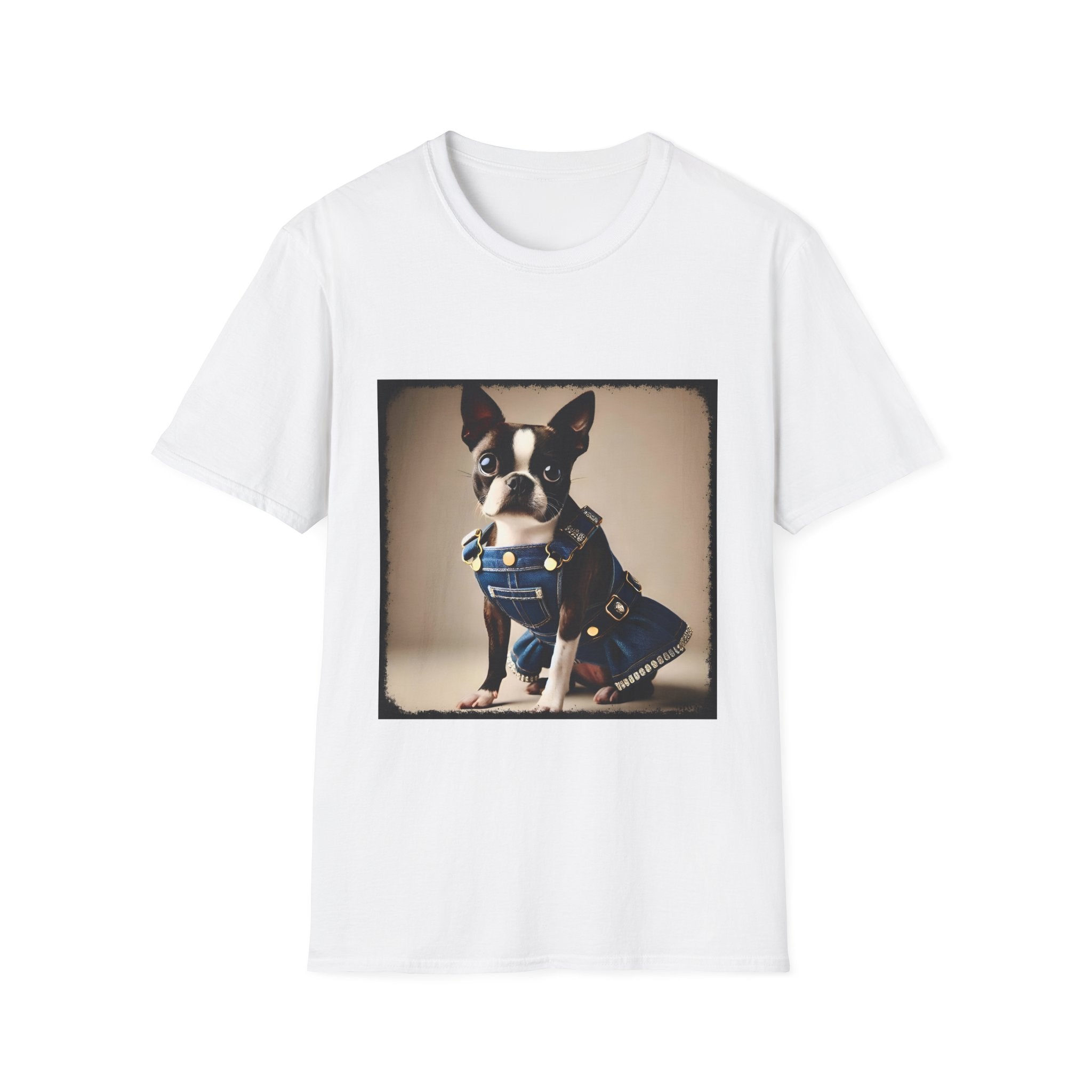 Boston Terrier Jean Dream dog t‑shirt