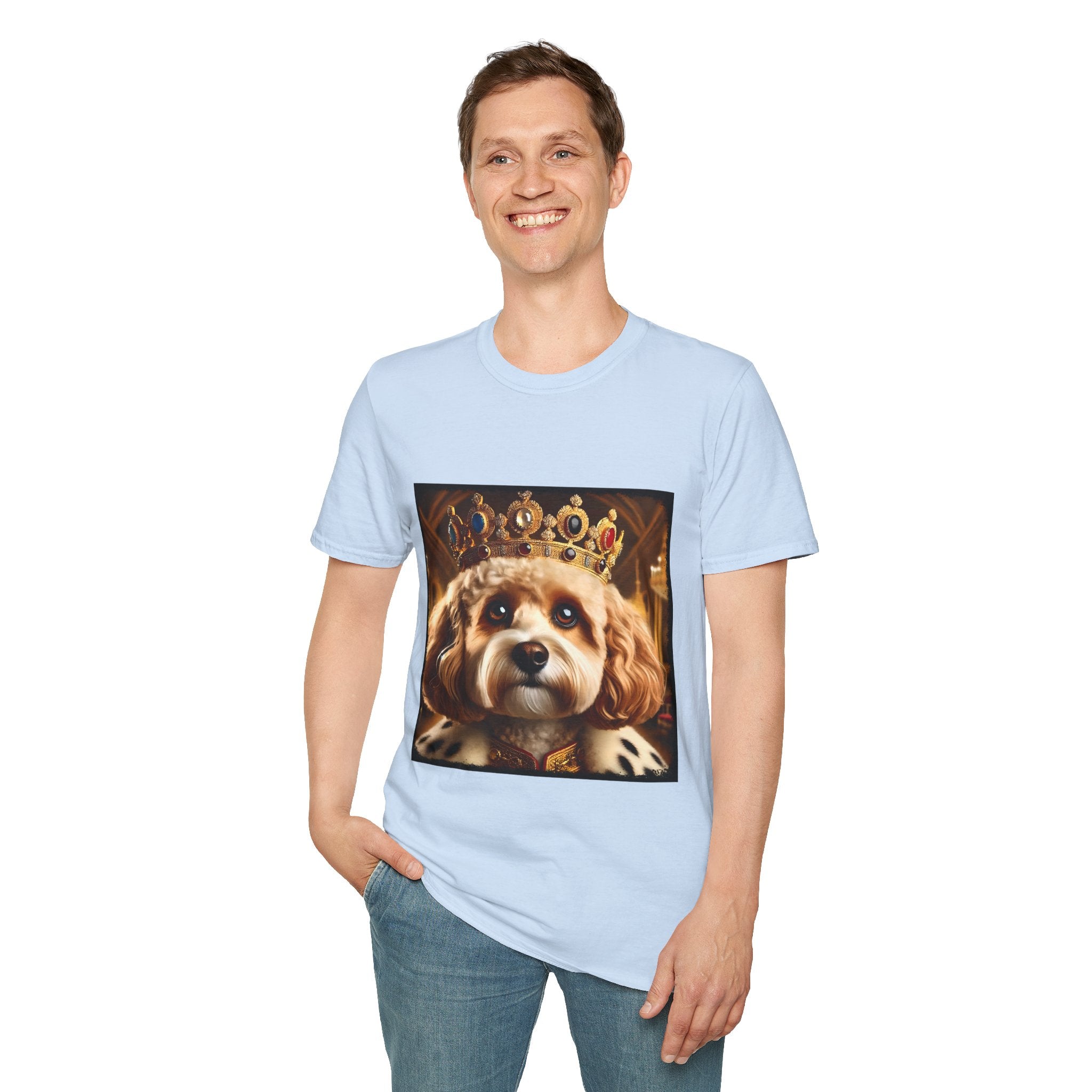 Cavapoo Mighty Monarch | Unisex Dog T-Shirt