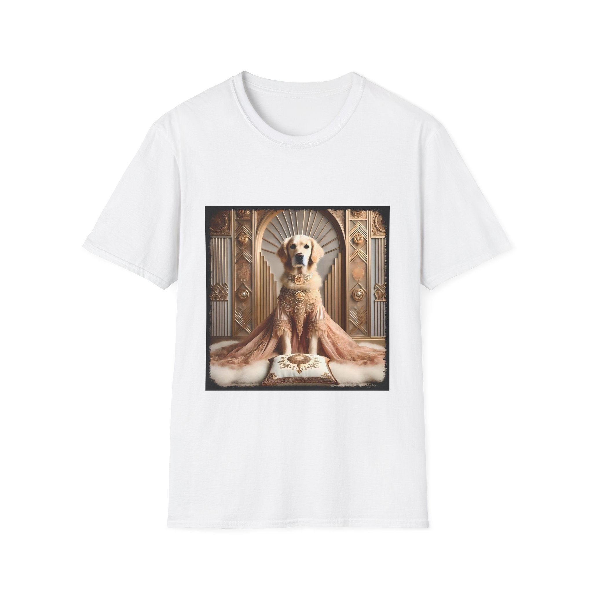 Golden Retriever Luxe Lady | Unisex Dog T-Shirt