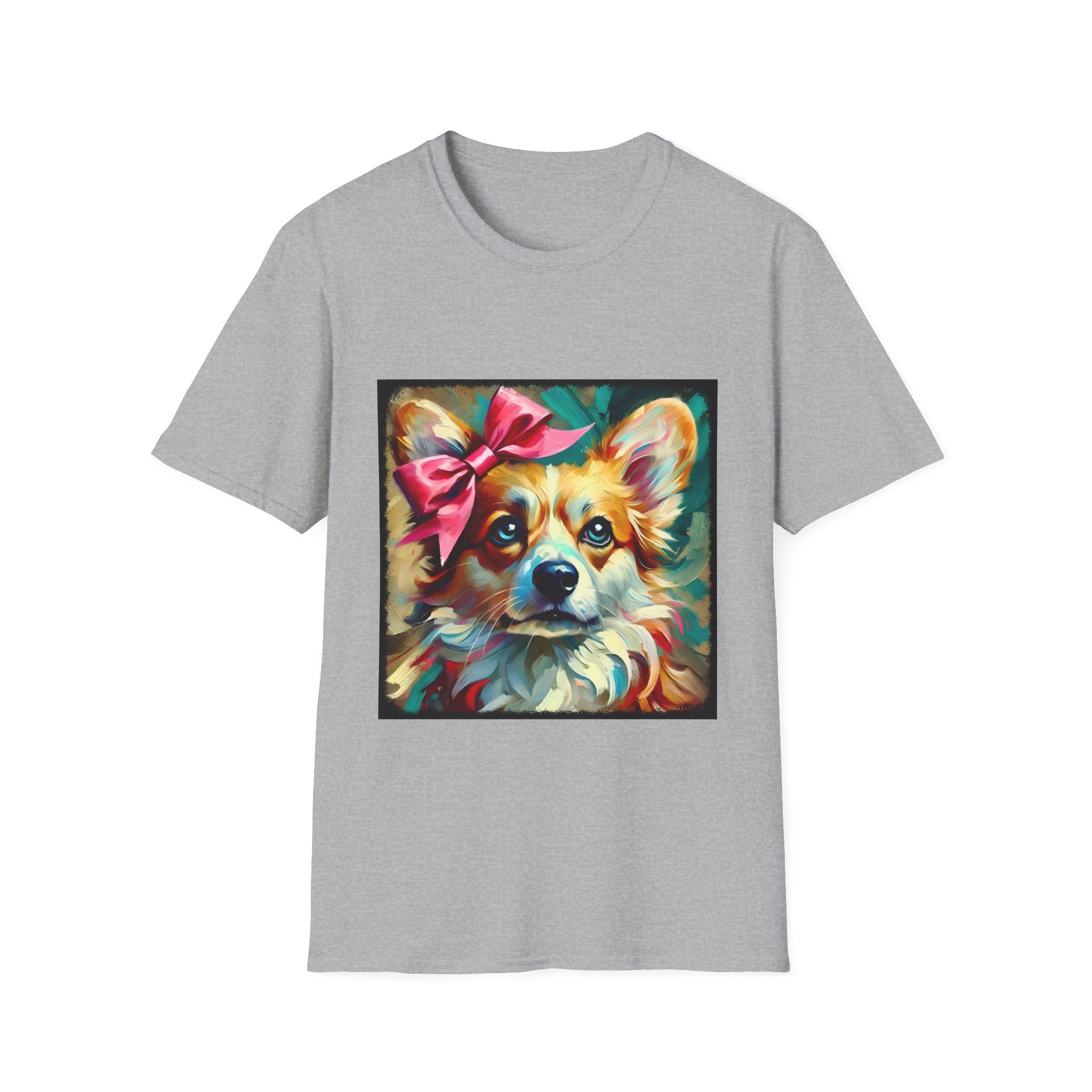 Pembroke Welsh Corgi Teal Classic | Unisex Dog T-Shirt