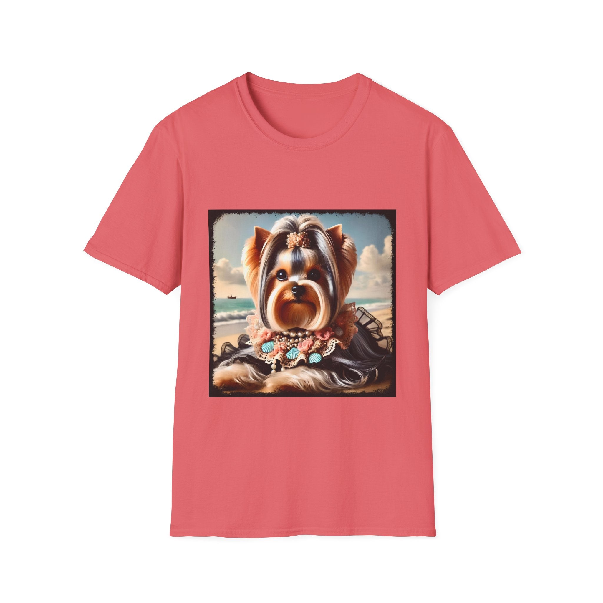 Yorkshire Terrier Beach Beauty | Unisex Dog T-Shirt