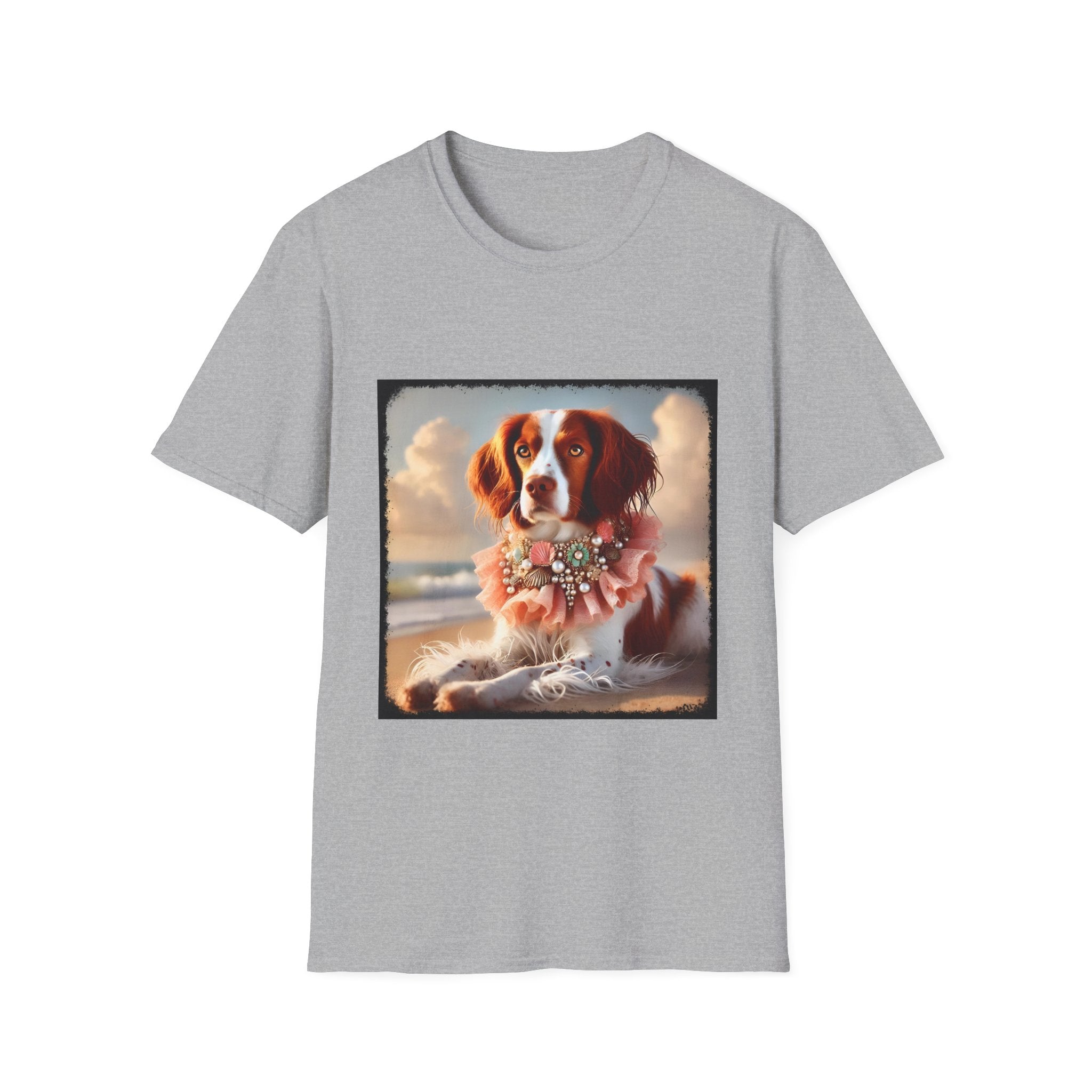Brittany Beach Beauty | Unisex Dog T-Shirt
