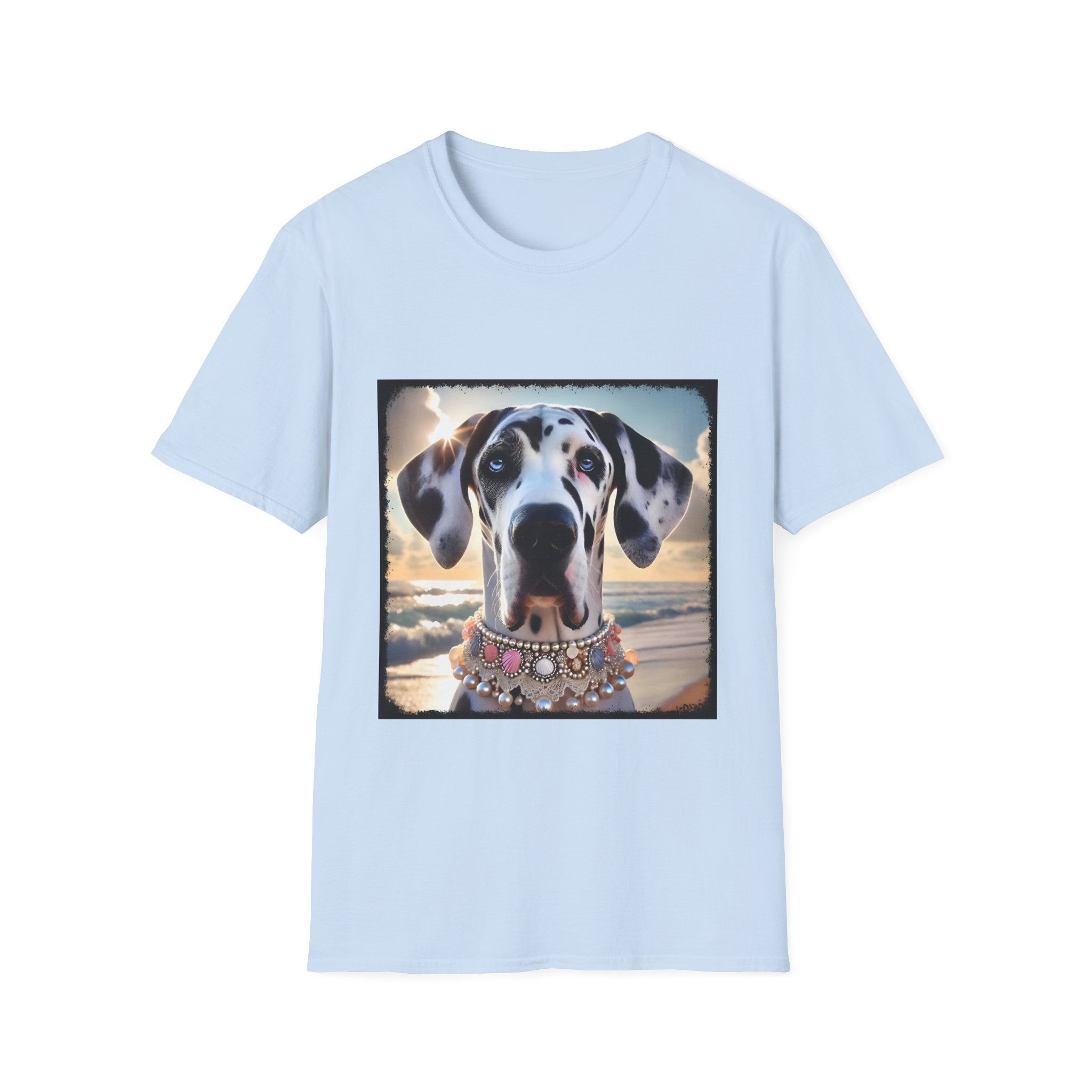 Great Dane Beach Babe | Unisex Dog T-Shirt