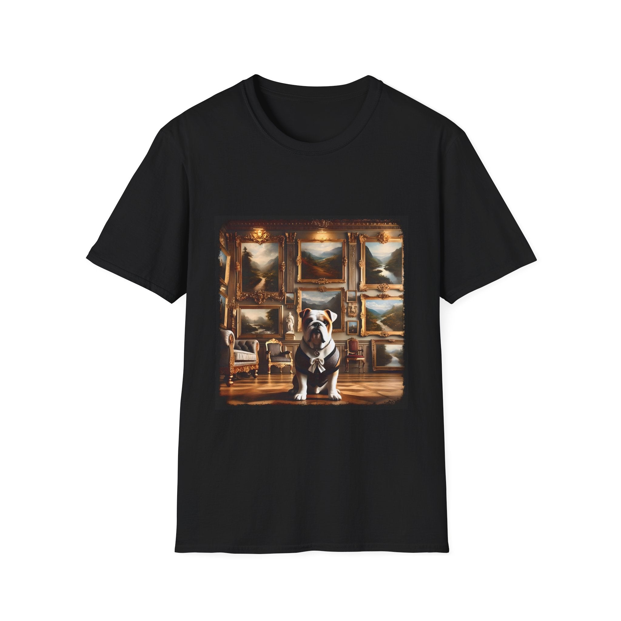 Bulldog Canvas Queen | Unisex Dog T-Shirt