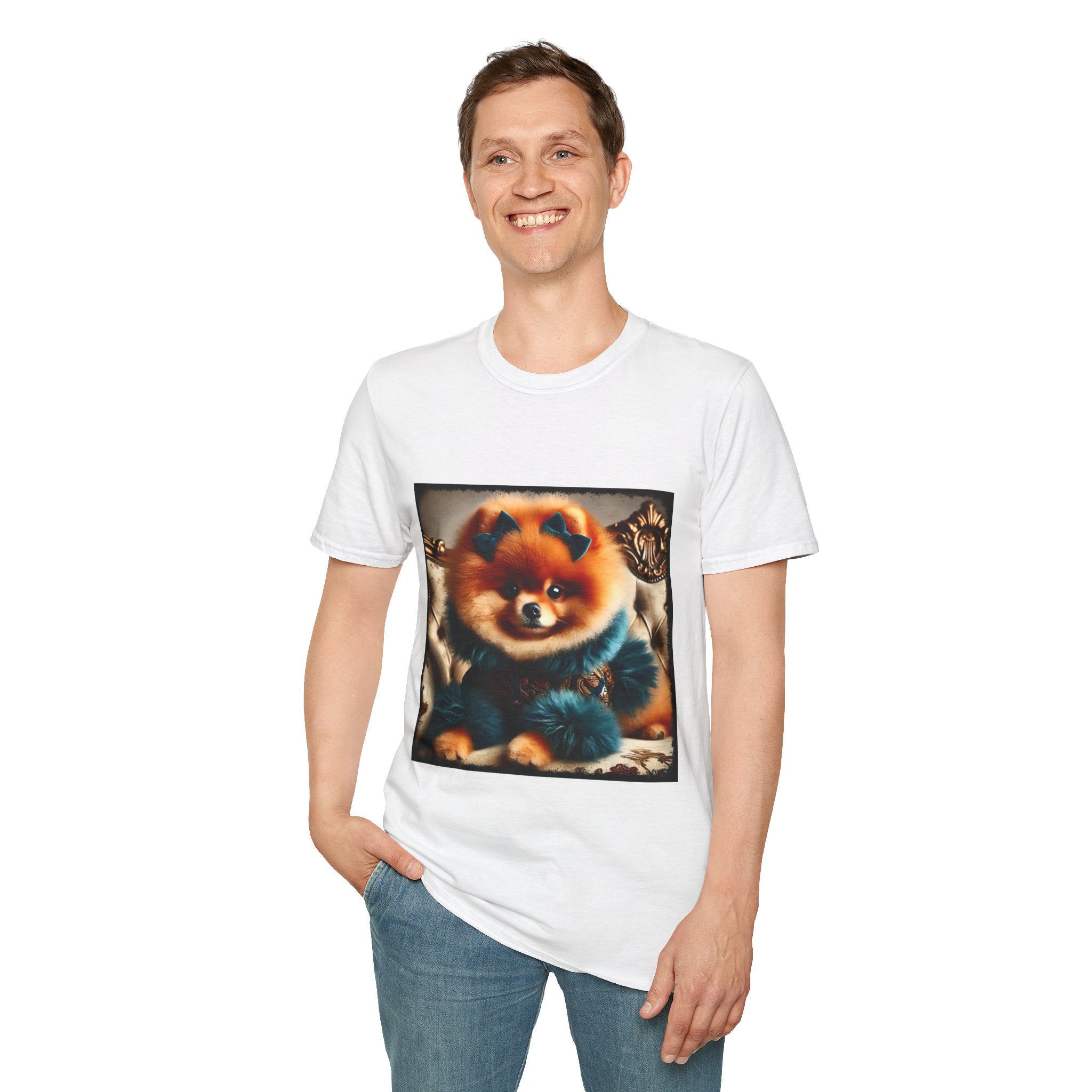 Pomeranian Pawsh Pawfluencer | Unisex Dog T-Shirt