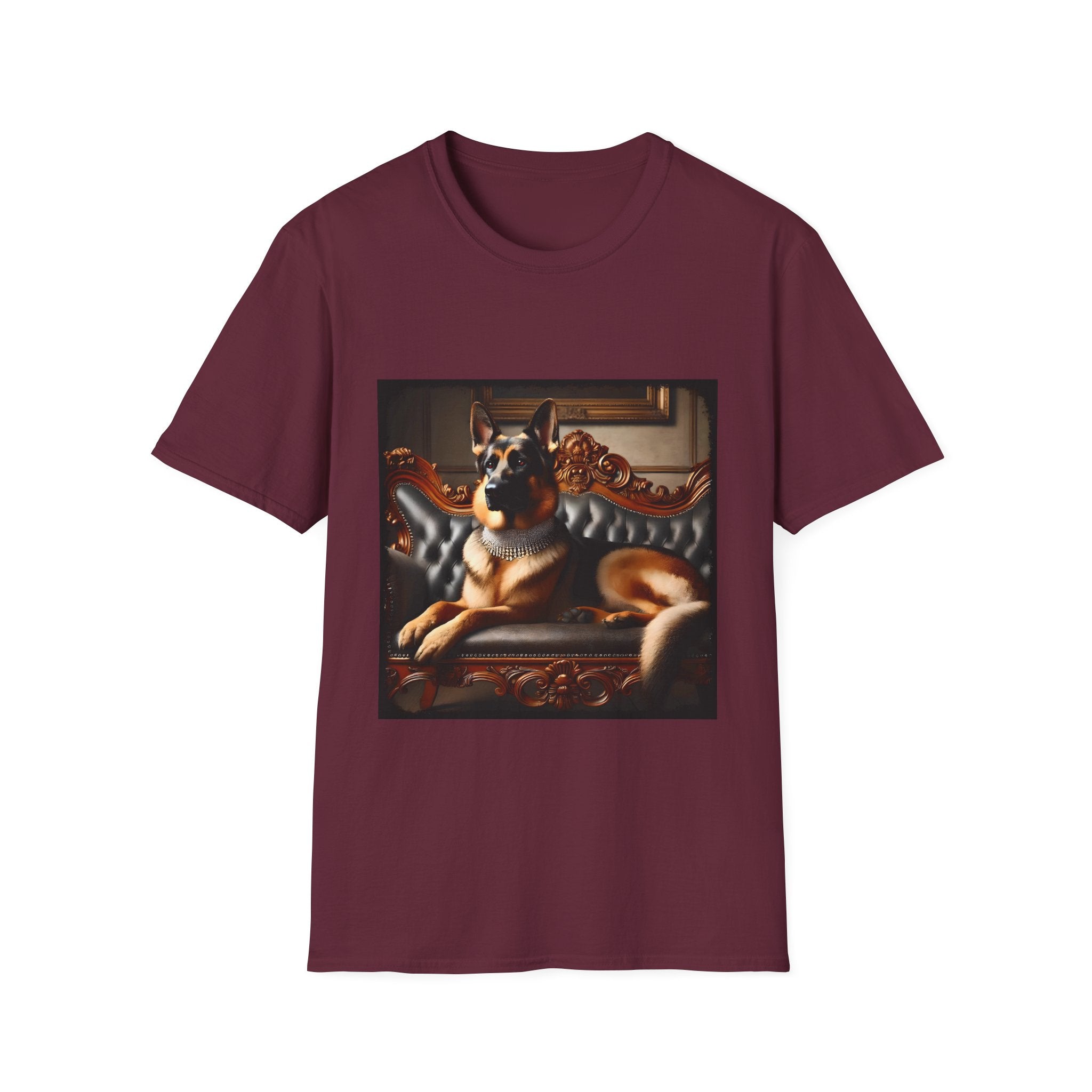 German Shepherd Posh Princess | Unisex Dog T-Shirt