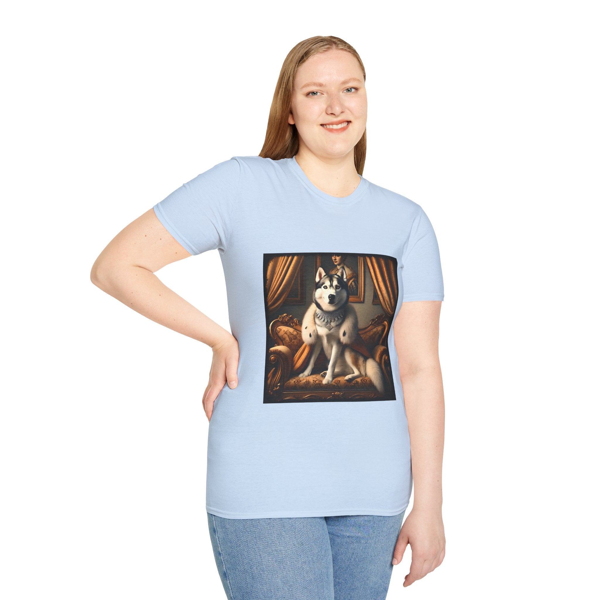Siberian Husky Diamond Princess | Unisex Dog T-Shirt