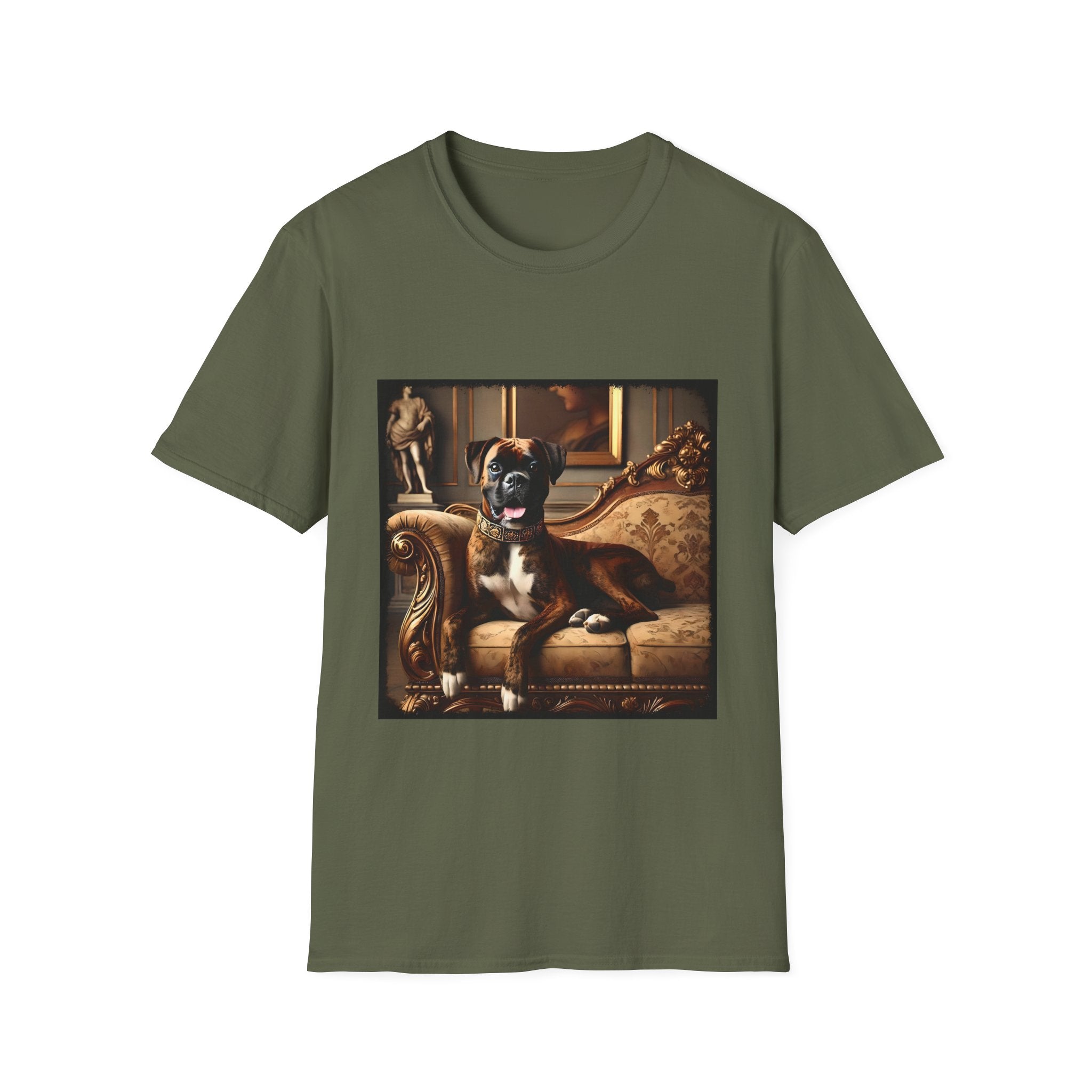 Boxer Joyful Noble | Unisex Dog T-Shirt