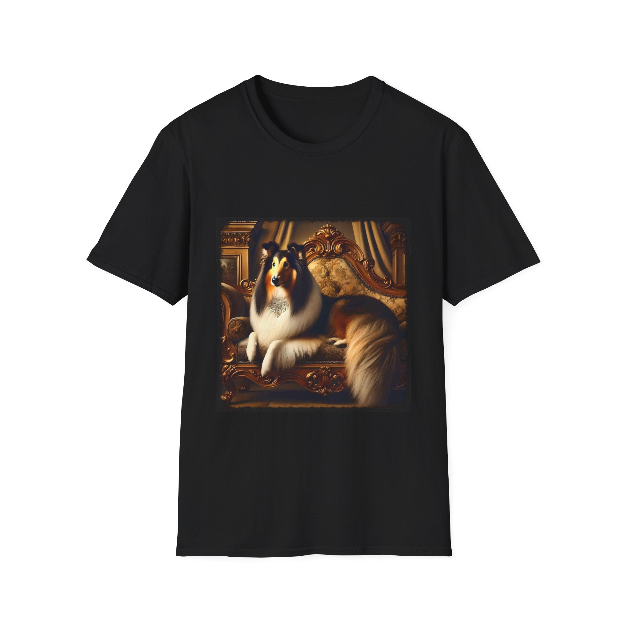 Collie Posh Princess | Unisex Dog T-Shirt
