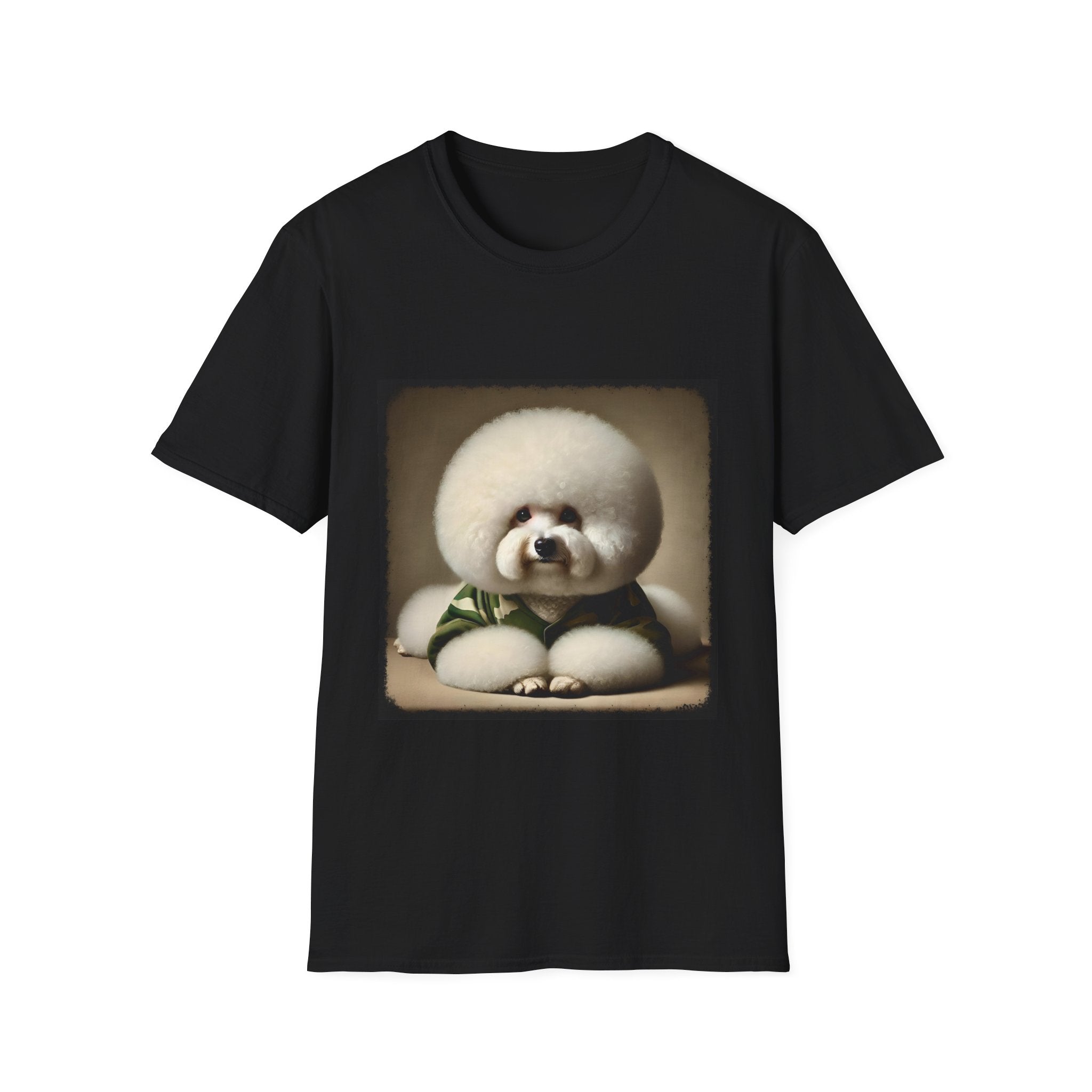 Bichon Frise Combat Cutie | Unisex Dog T-Shirt