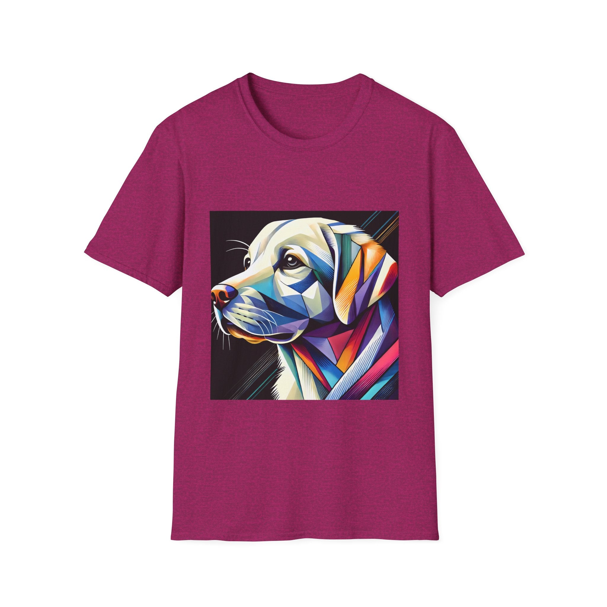 Labrador Retriever Multicolor Geometric | Unisex Dog T-Shirt