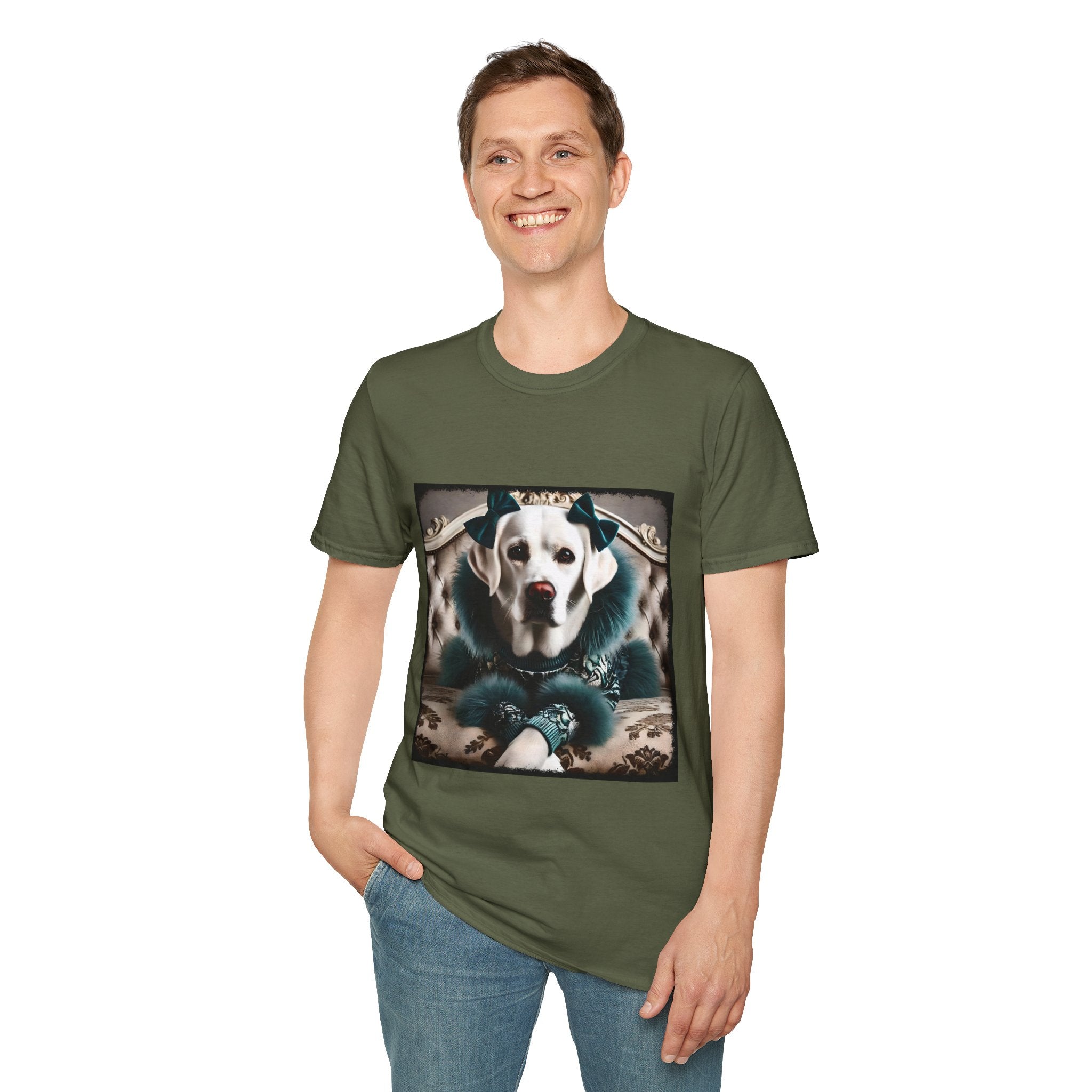 Labrador Retriever Fierce Chic | Unisex Dog T-Shirt