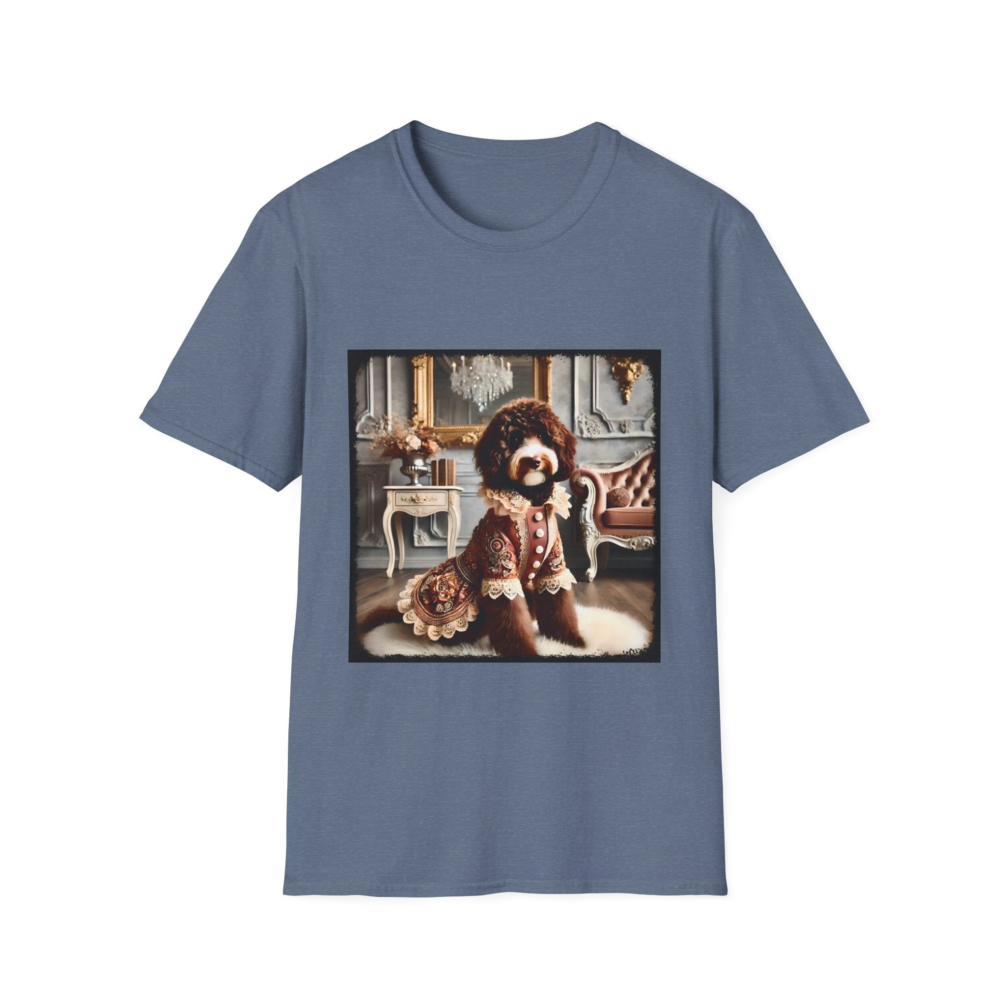 Aussiedoodle Chocolate Posh | Unisex Dog T-Shirt