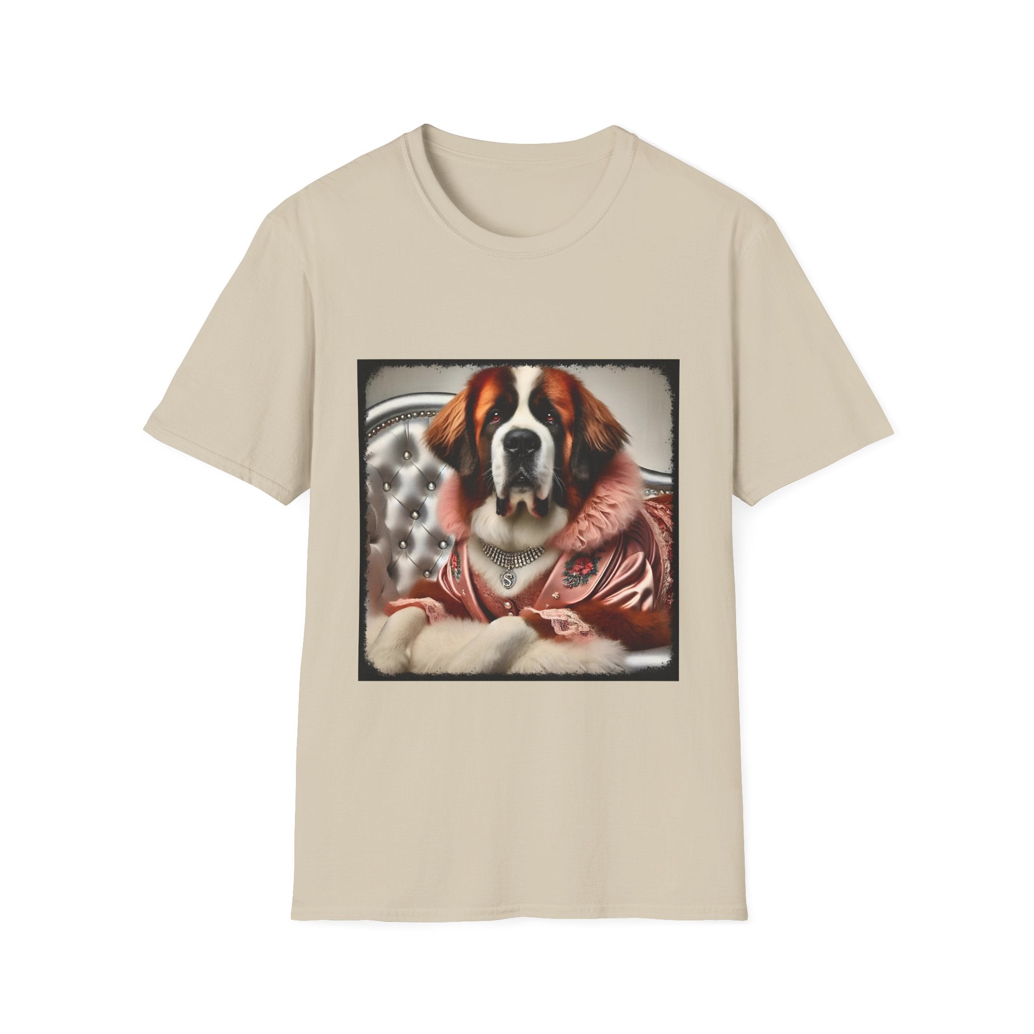 Saint Bernard Sweet Treat | Unisex Dog T-Shirt