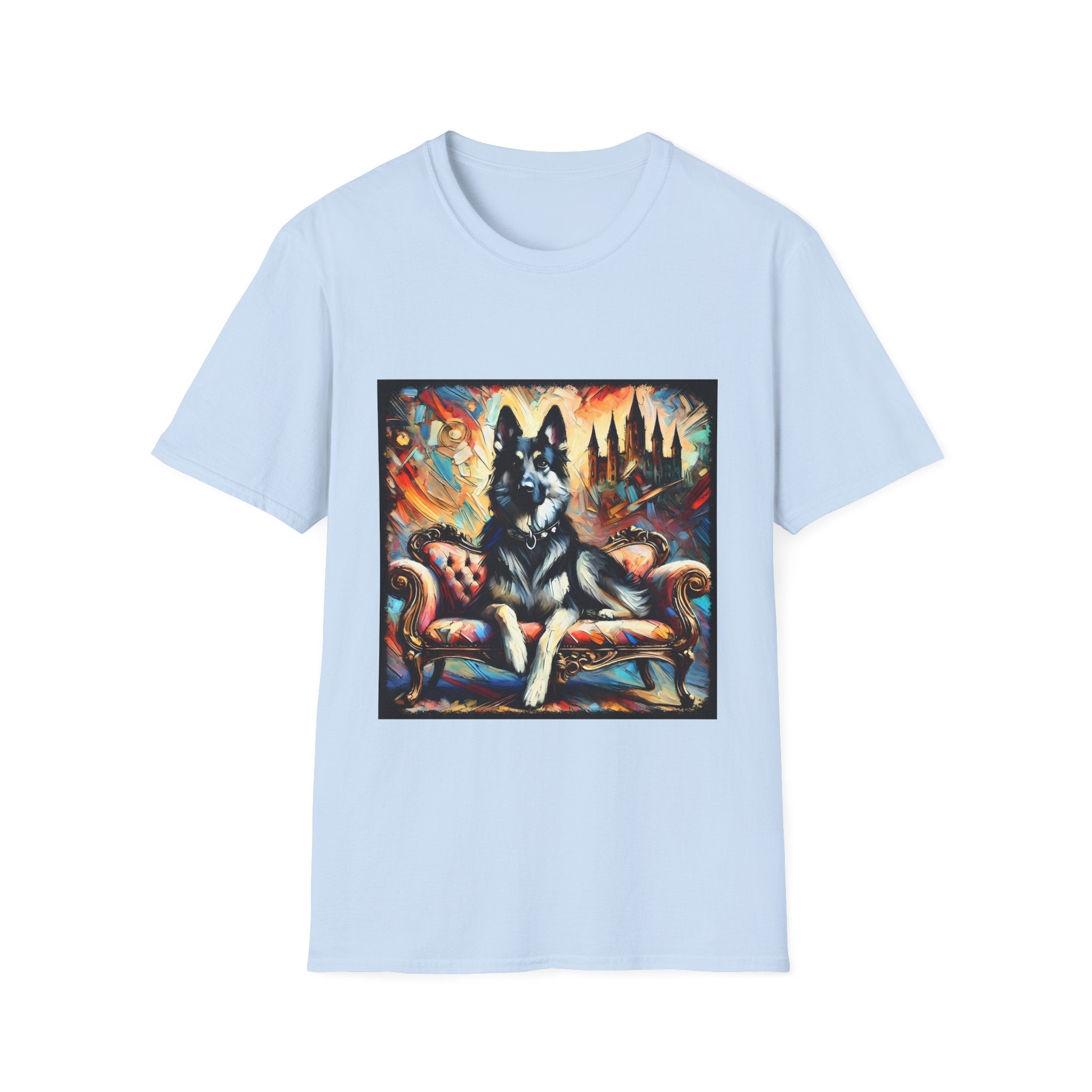 German Shepherd Vibrant Classic | Unisex Dog T-Shirt