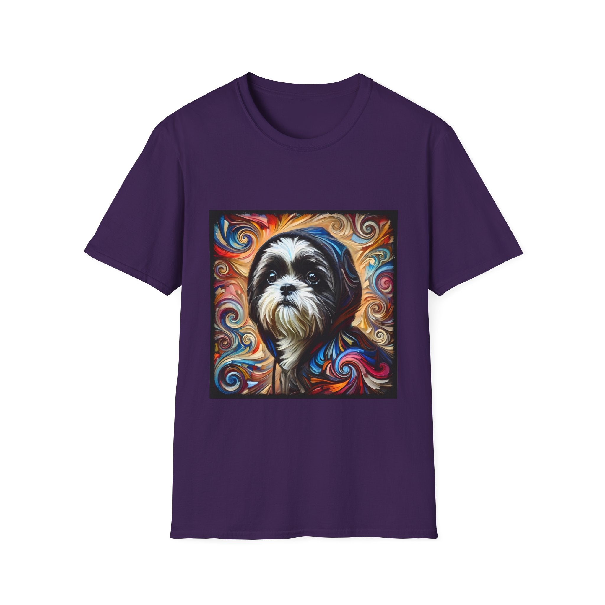 Shih Tzu Hoodie Swirl |  Unisex Dog T-Shirt