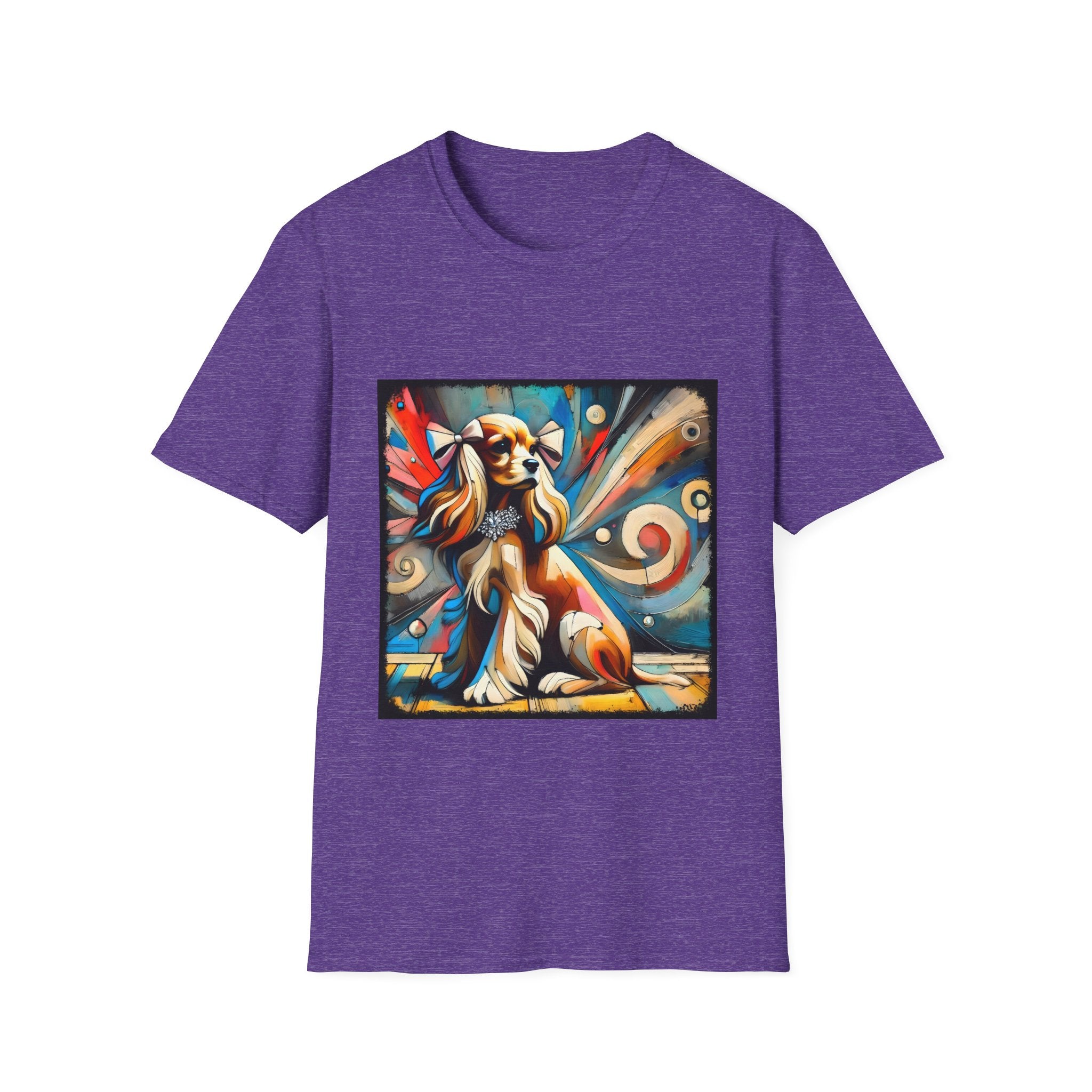 Cocker Spaniel Vivid Swirl | Unisex Dog T-Shirt