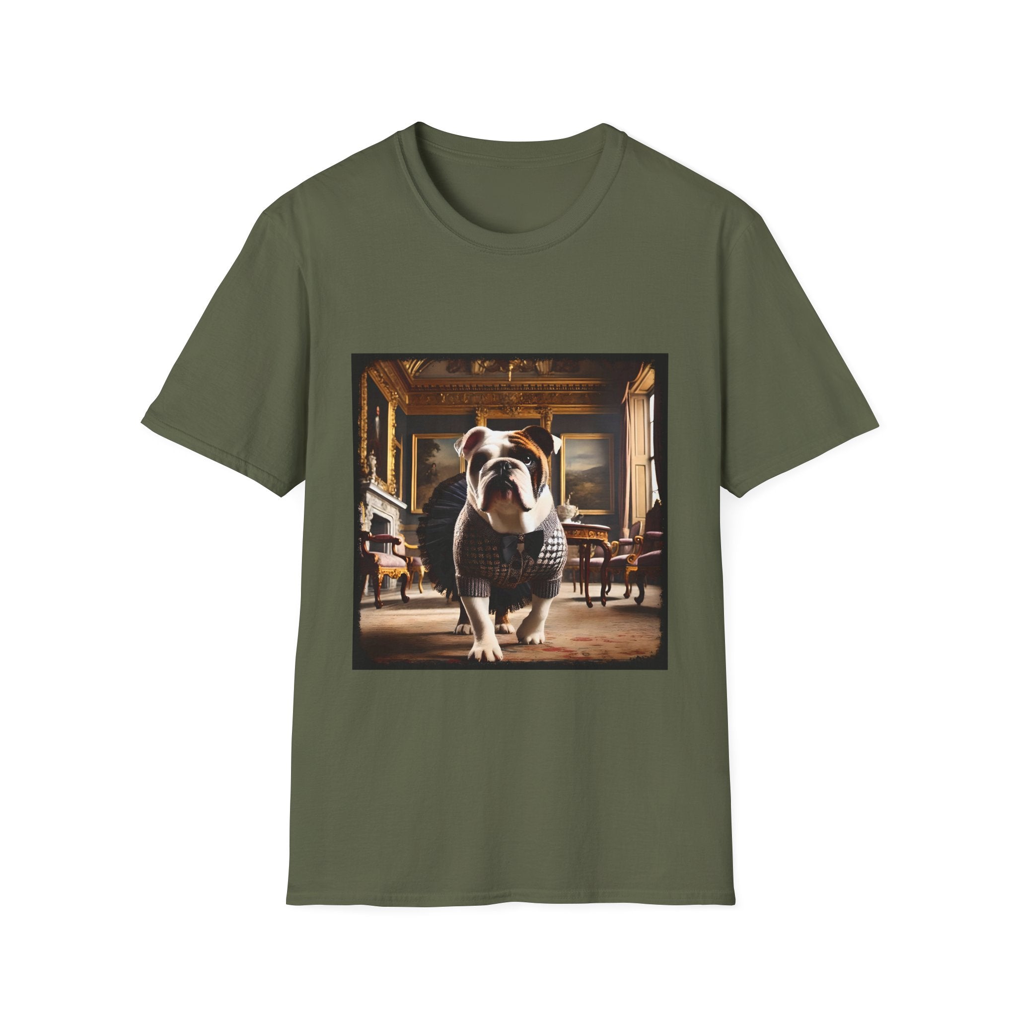 Bulldog Runway Rich | Unisex Dog T-Shirt