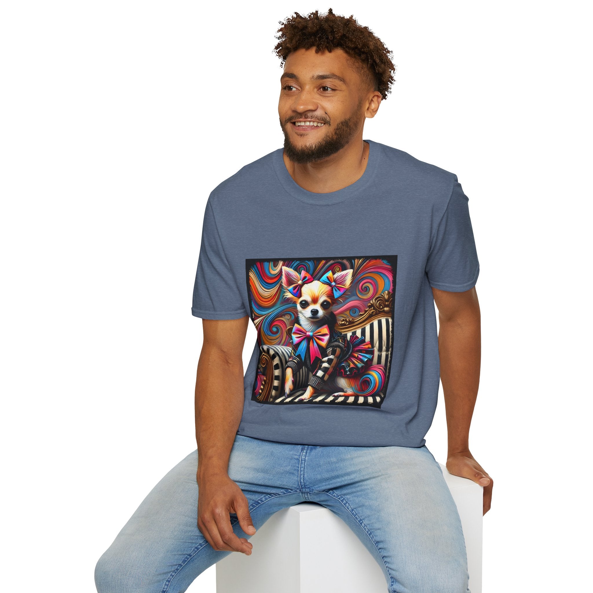 Chihuahua Bold Rocker | Unisex Dog T-Shirt