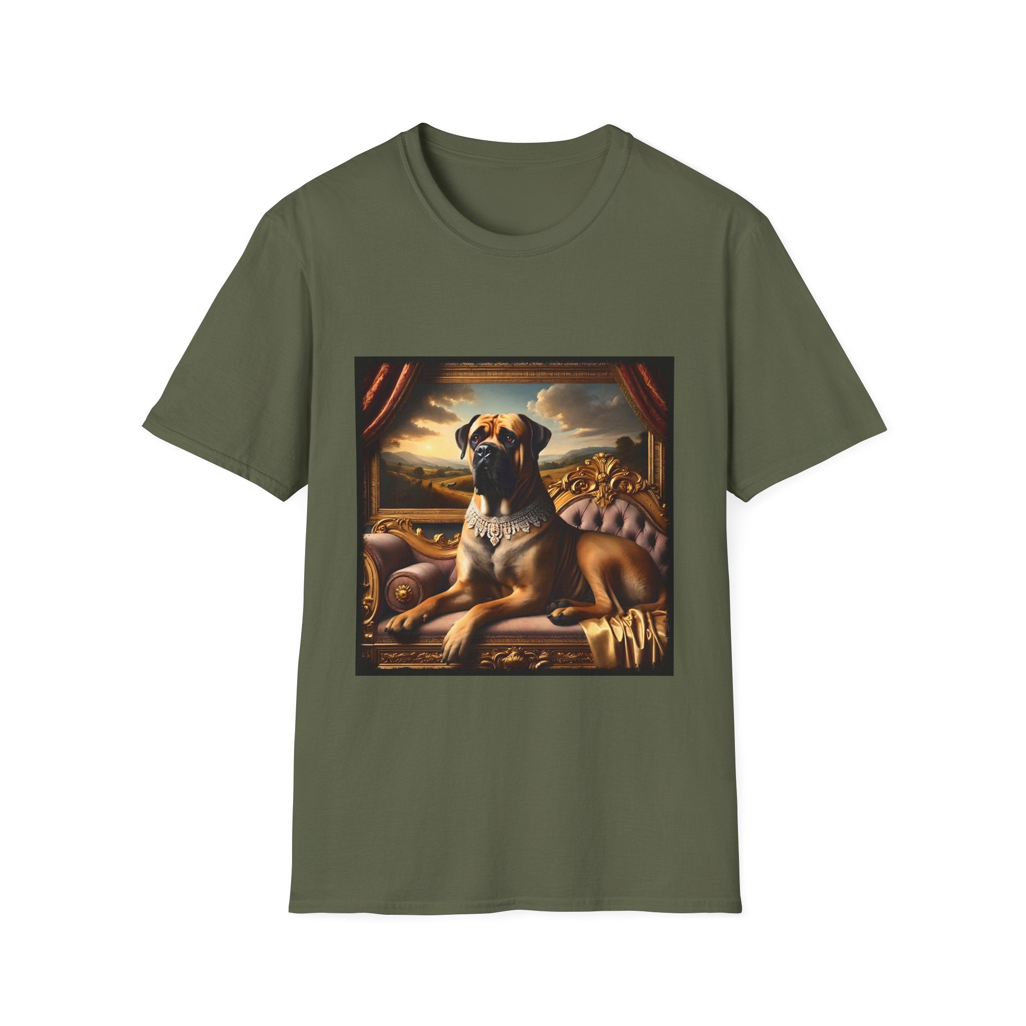 Bullmastiff Royal Princess | Unisex Dog T-Shirt